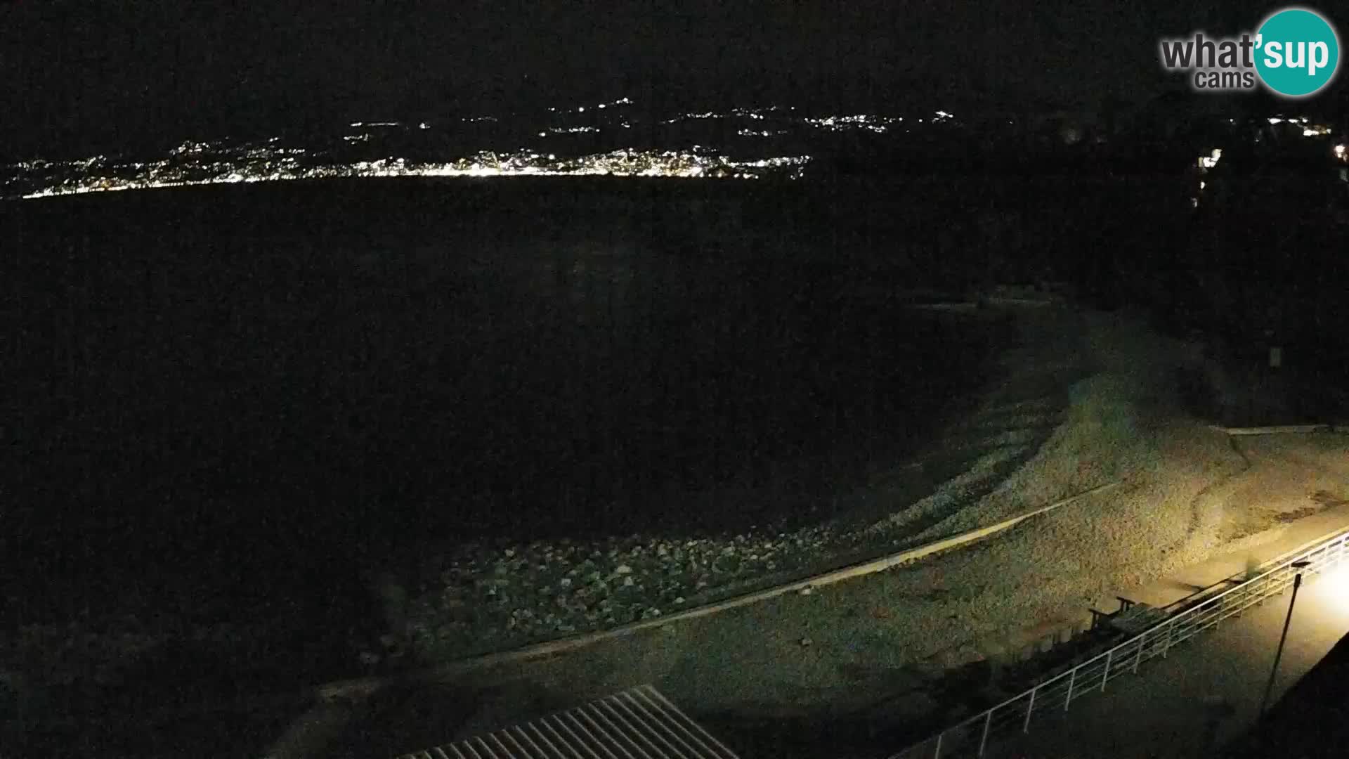 LIVE Webcam Rijeka beach Swimming pools Kantrida