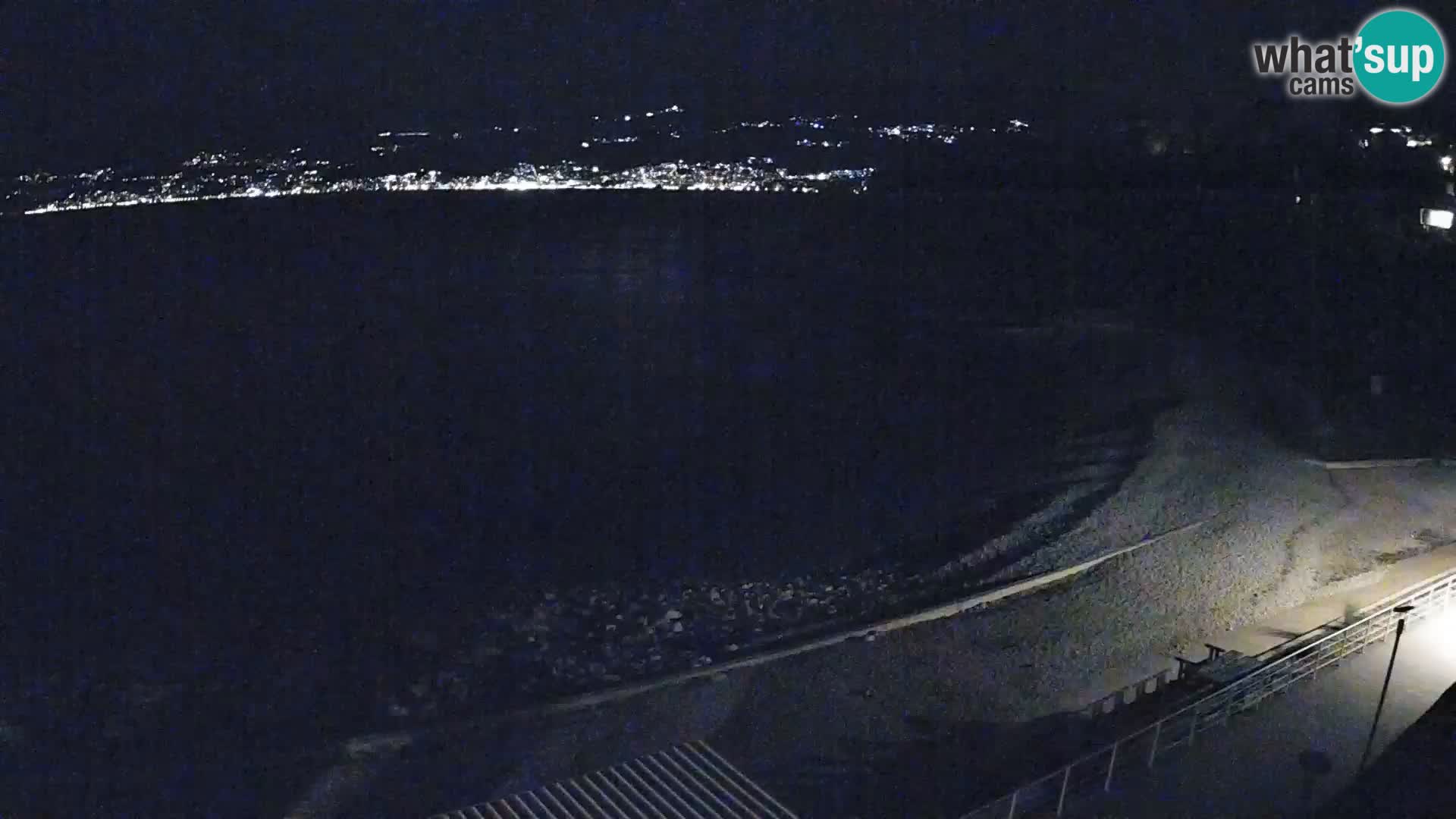 Rijeka web kamera plaža pri Bazenih Kantrida