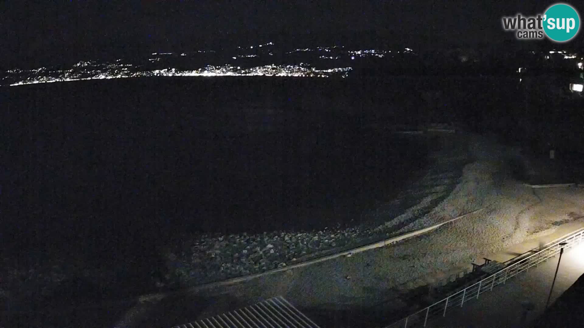 Reka Spletna kamera  plaža pri Bazenih Kantrida