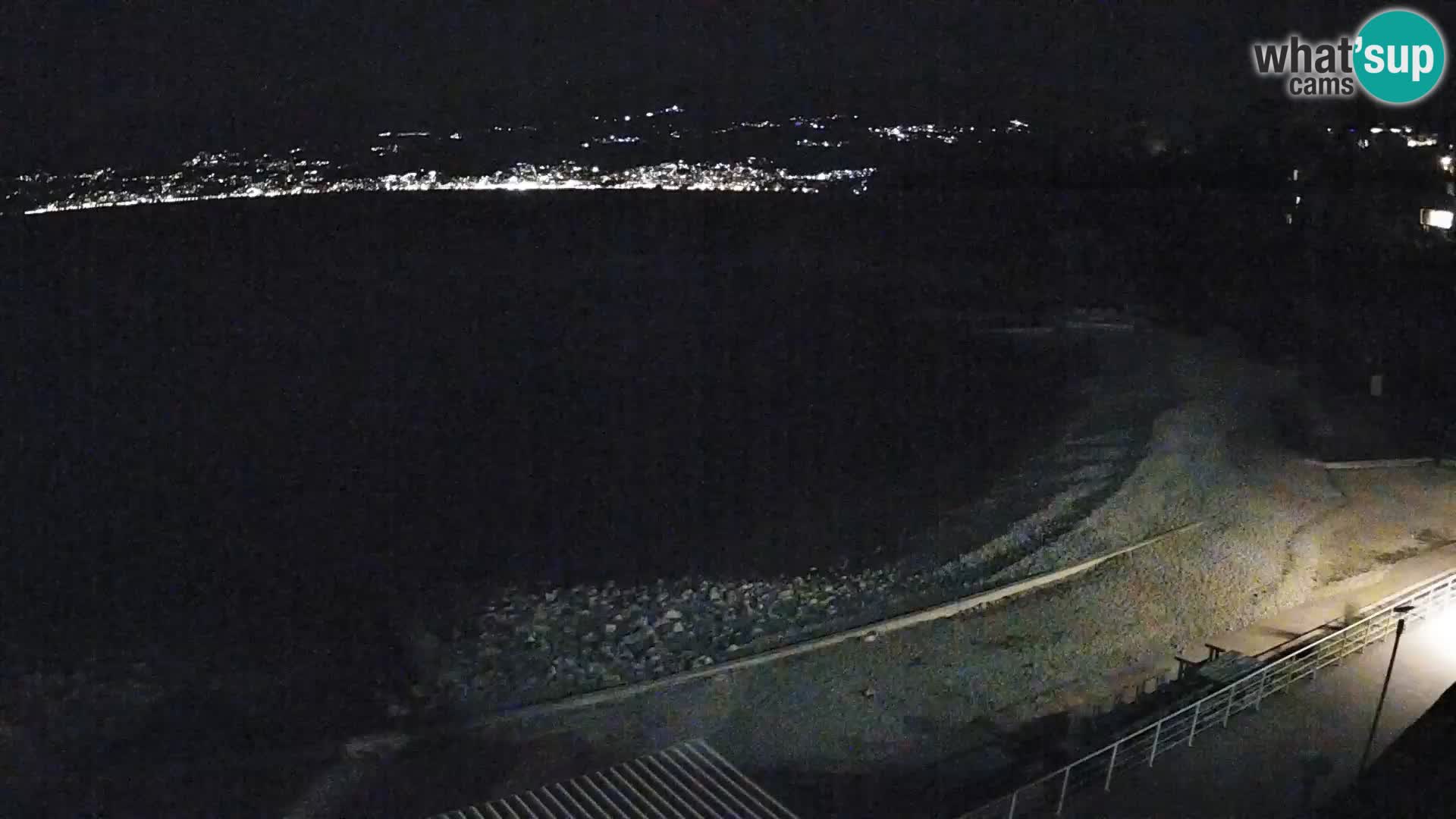 LIVE Webcam Rijeka beach Swimming pools Kantrida