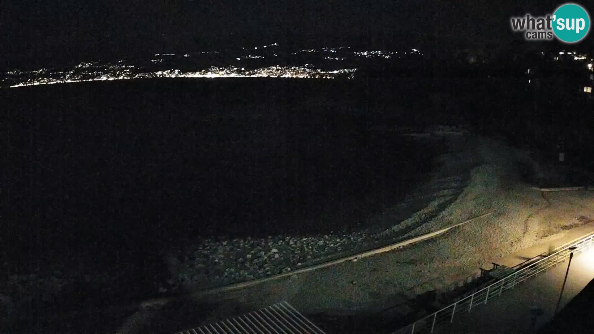 LIVE Webcam Rijeka beach Swimming pools Kantrida