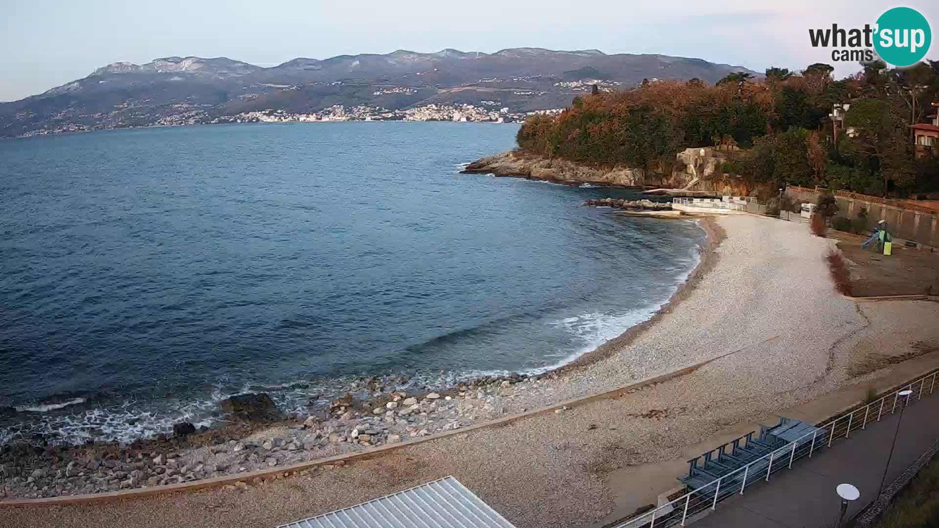 Rijeka Live webcam piscinas de playa Kantrida