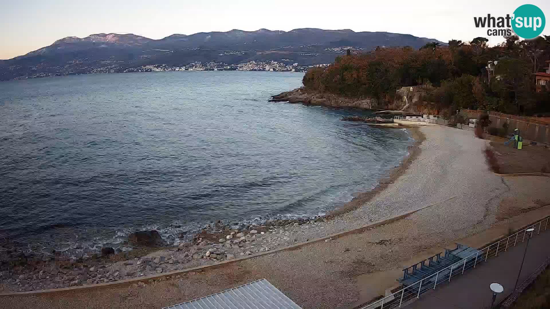 Rijeka Live webcam piscinas de playa Kantrida