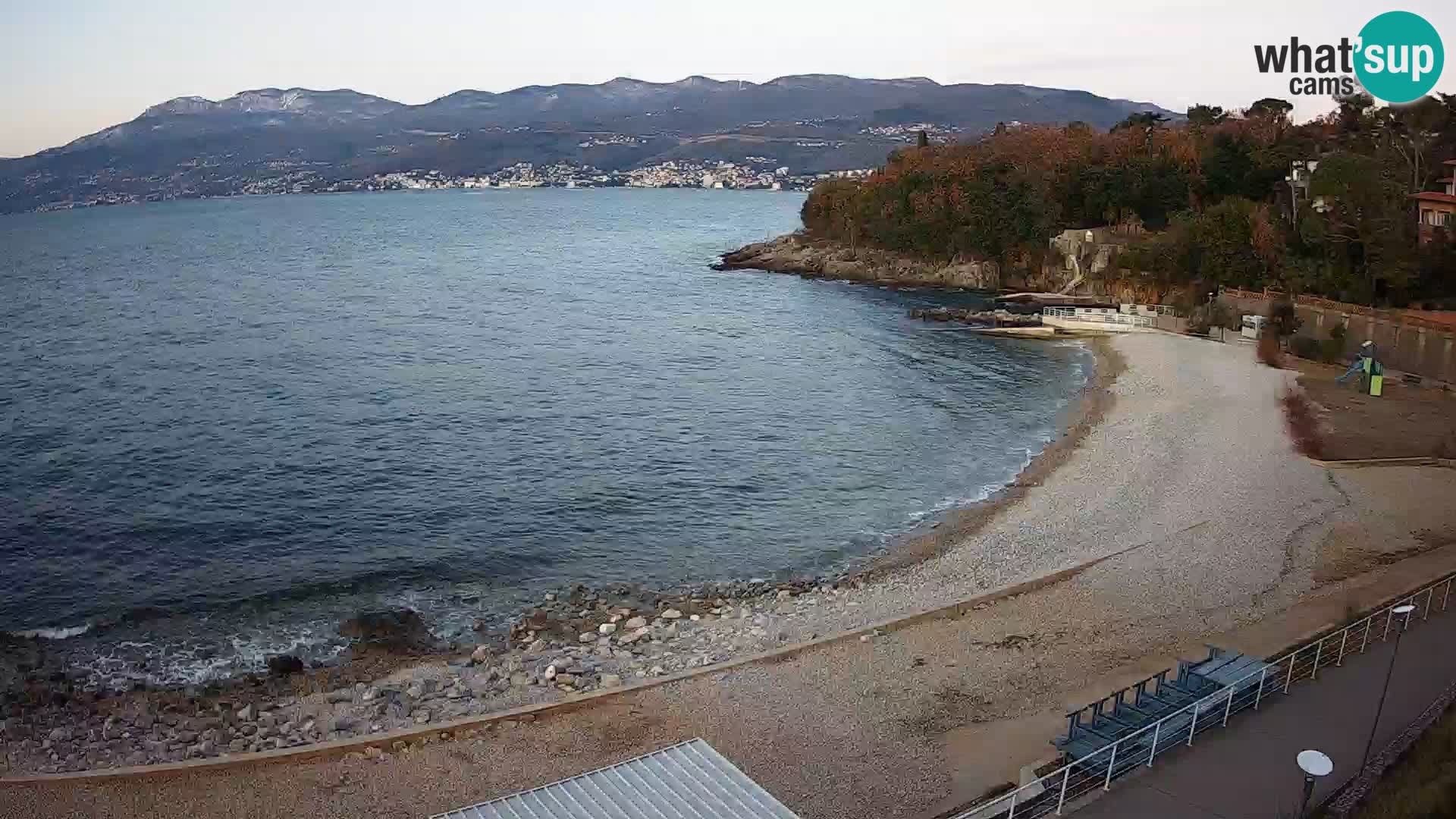 Rijeka Live webcam piscinas de playa Kantrida