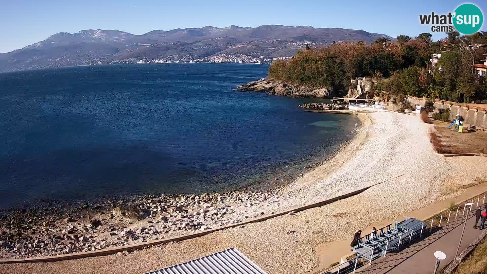 Rijeka Live webcam piscinas de playa Kantrida