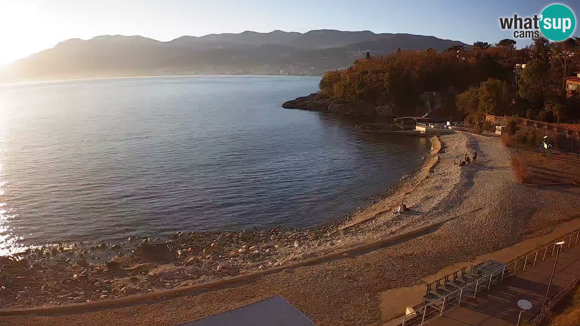 Rijeka Live webcam piscinas de playa Kantrida