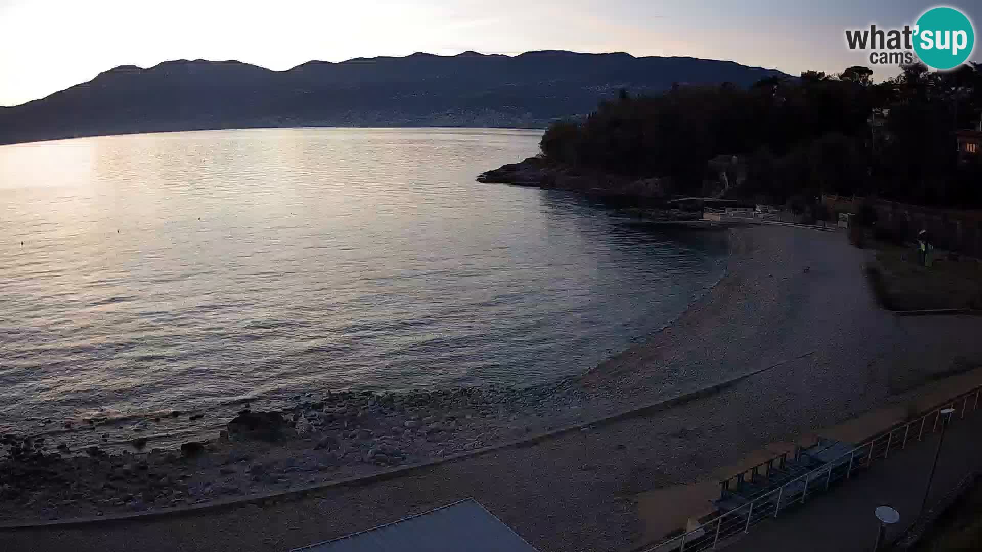 LIVE Webcam Rijeka beach Swimming pools Kantrida