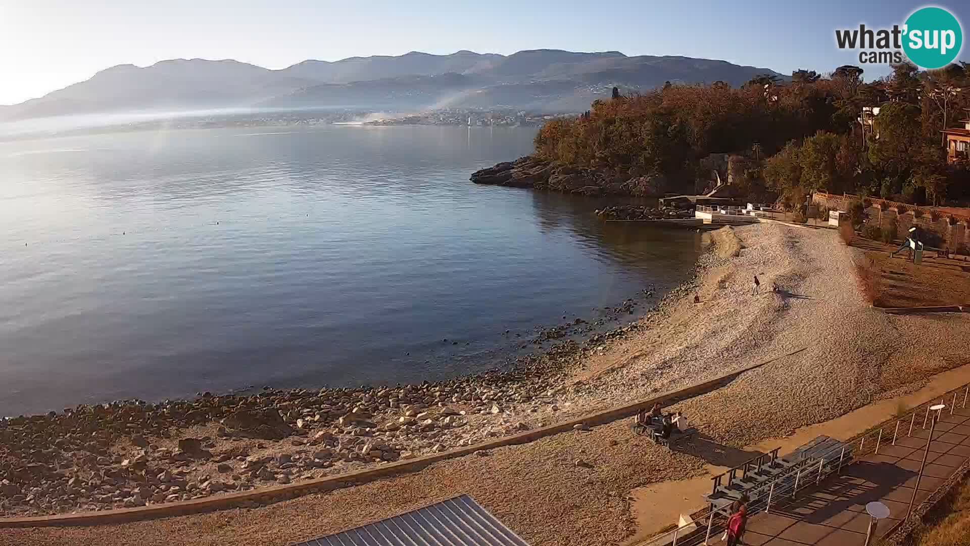 LIVE Webcam Fiume spiaggia piscine Kantrida