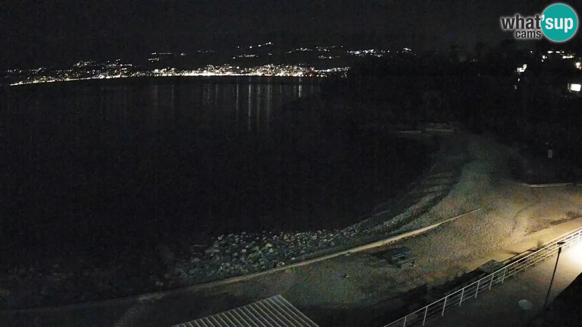 Rijeka web kamera plaža pri Bazenih Kantrida