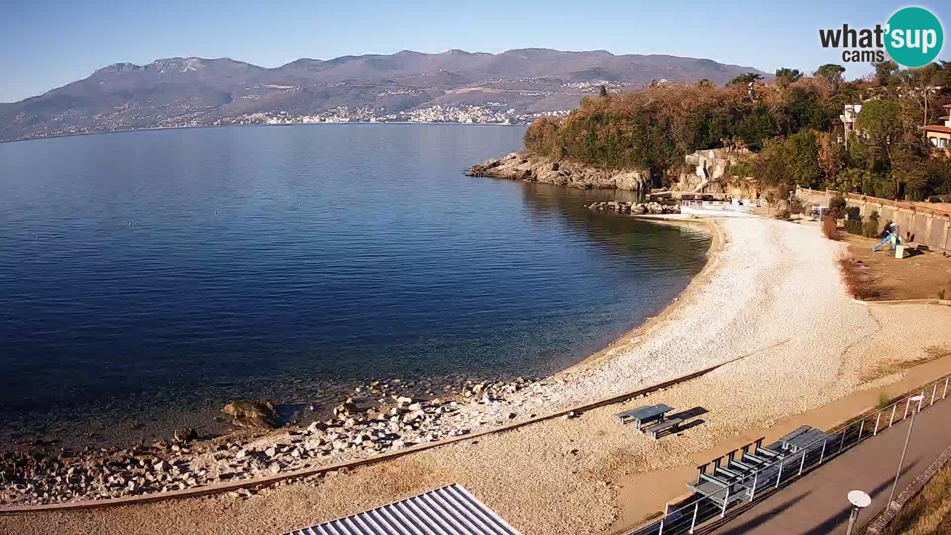 Rijeka Live webcam piscinas de playa Kantrida