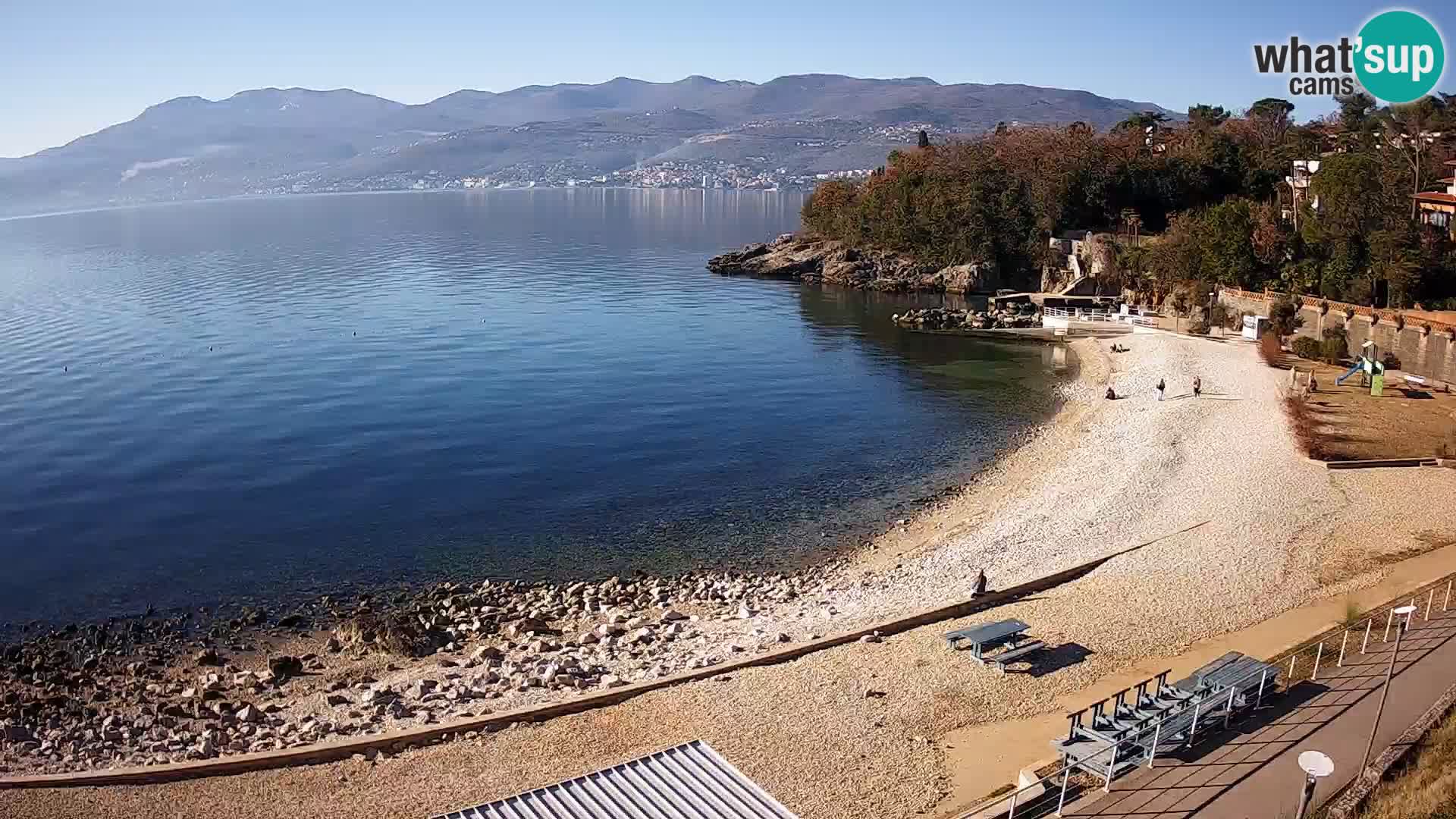 Rijeka Live webcam piscinas de playa Kantrida