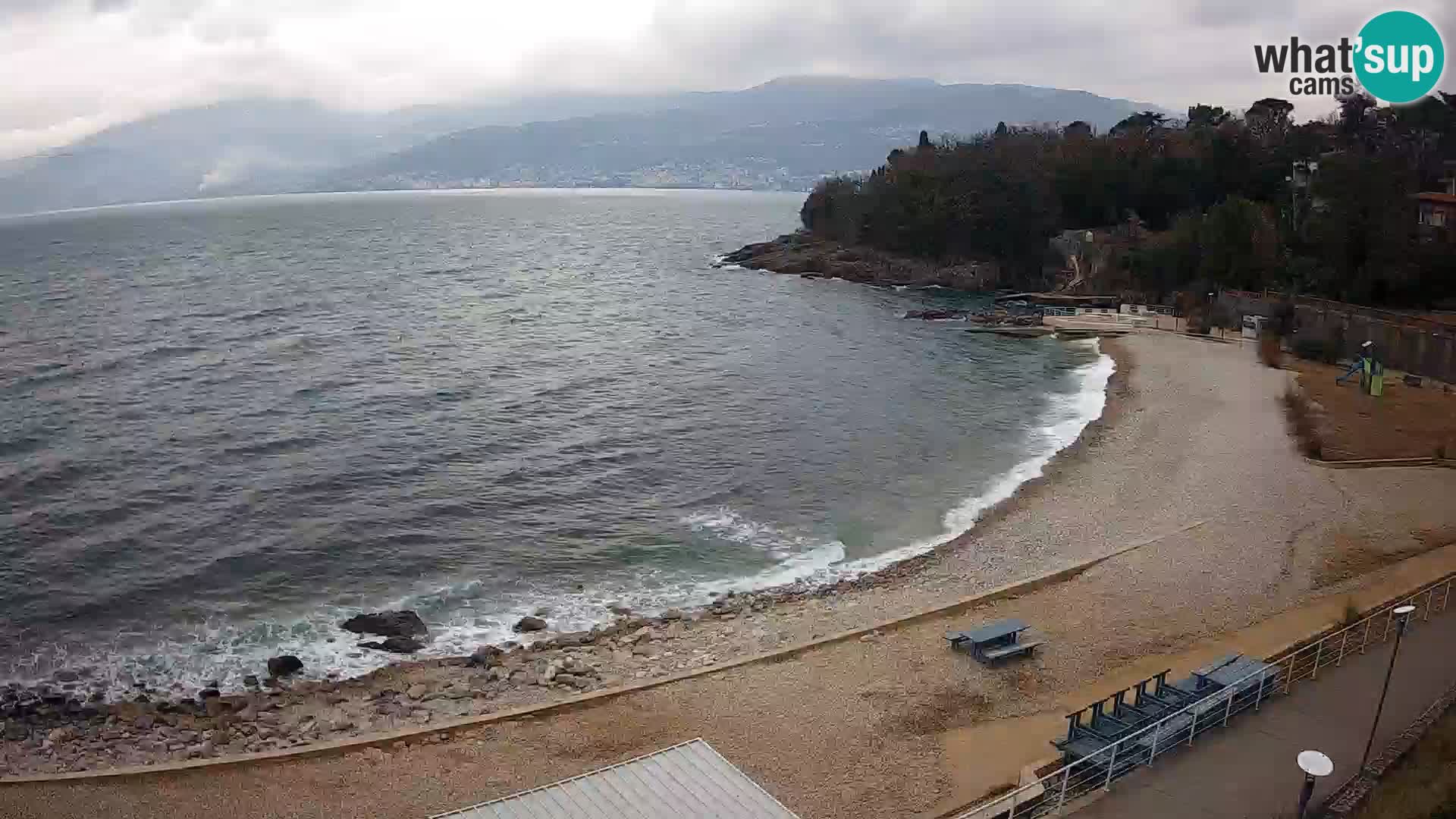 Rijeka Live webcam piscinas de playa Kantrida