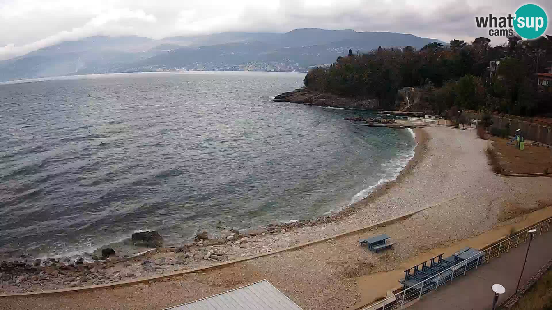 Rijeka Live webcam piscinas de playa Kantrida