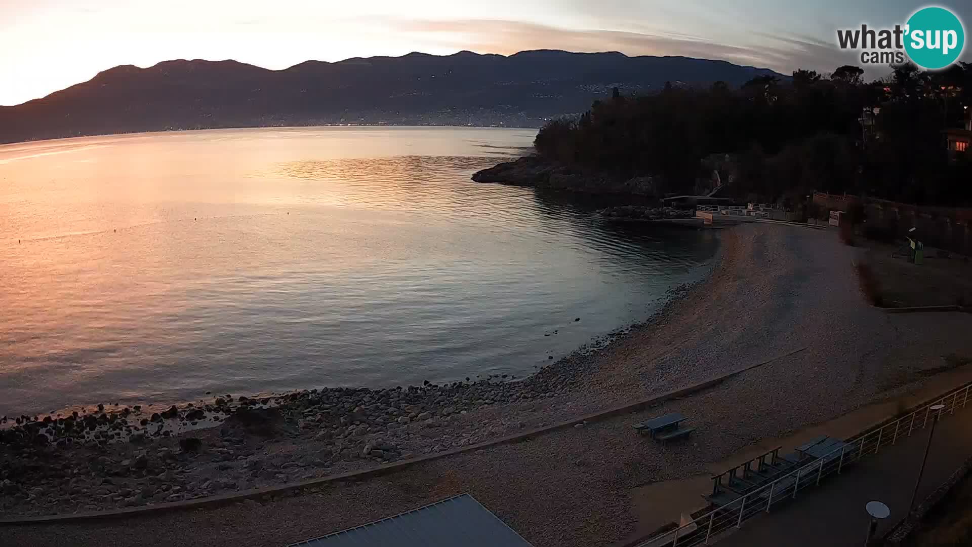 Rijeka Live webcam piscinas de playa Kantrida