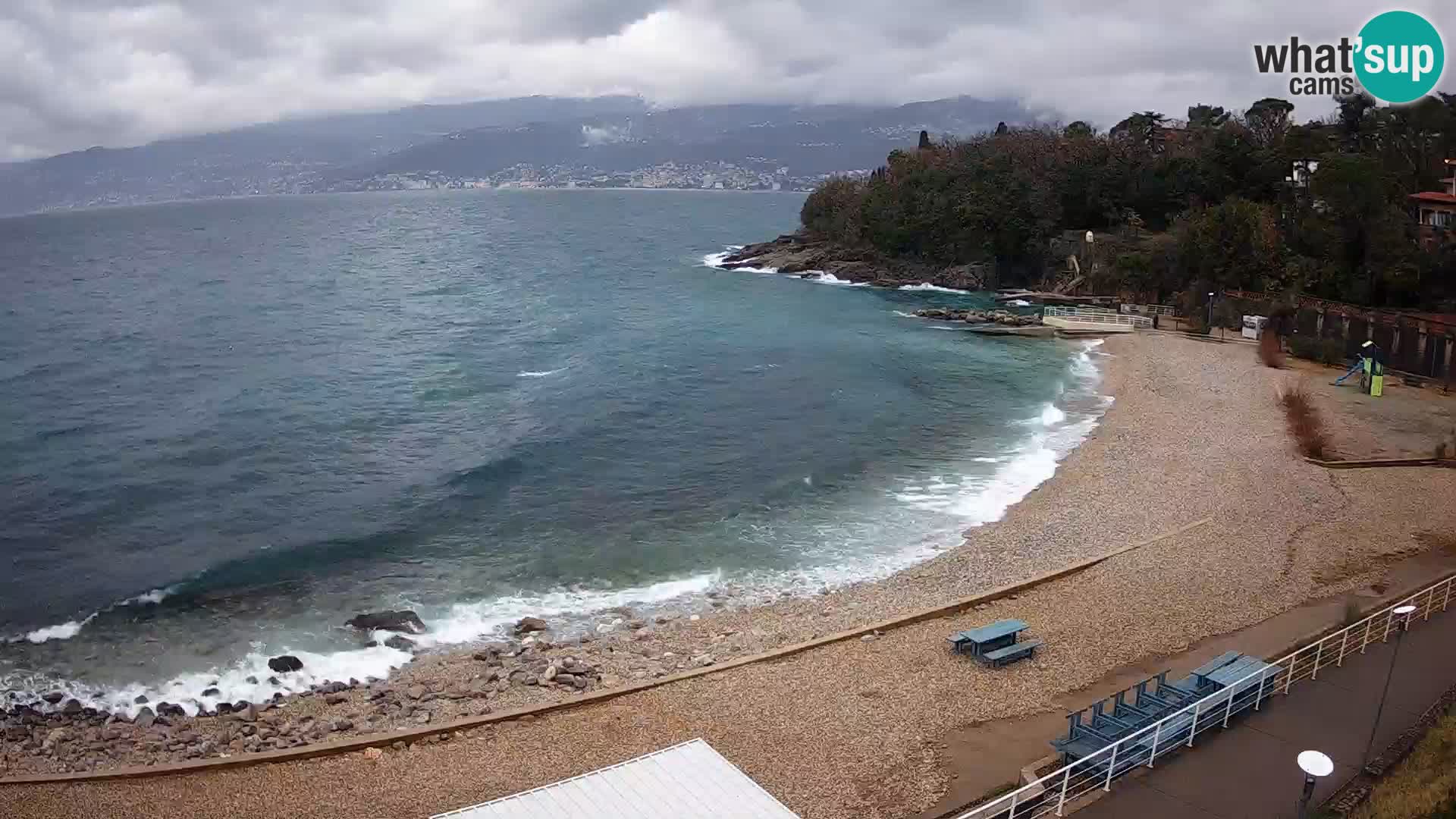 Webcam Rijeka Strand Schwimmbecken Kantrida