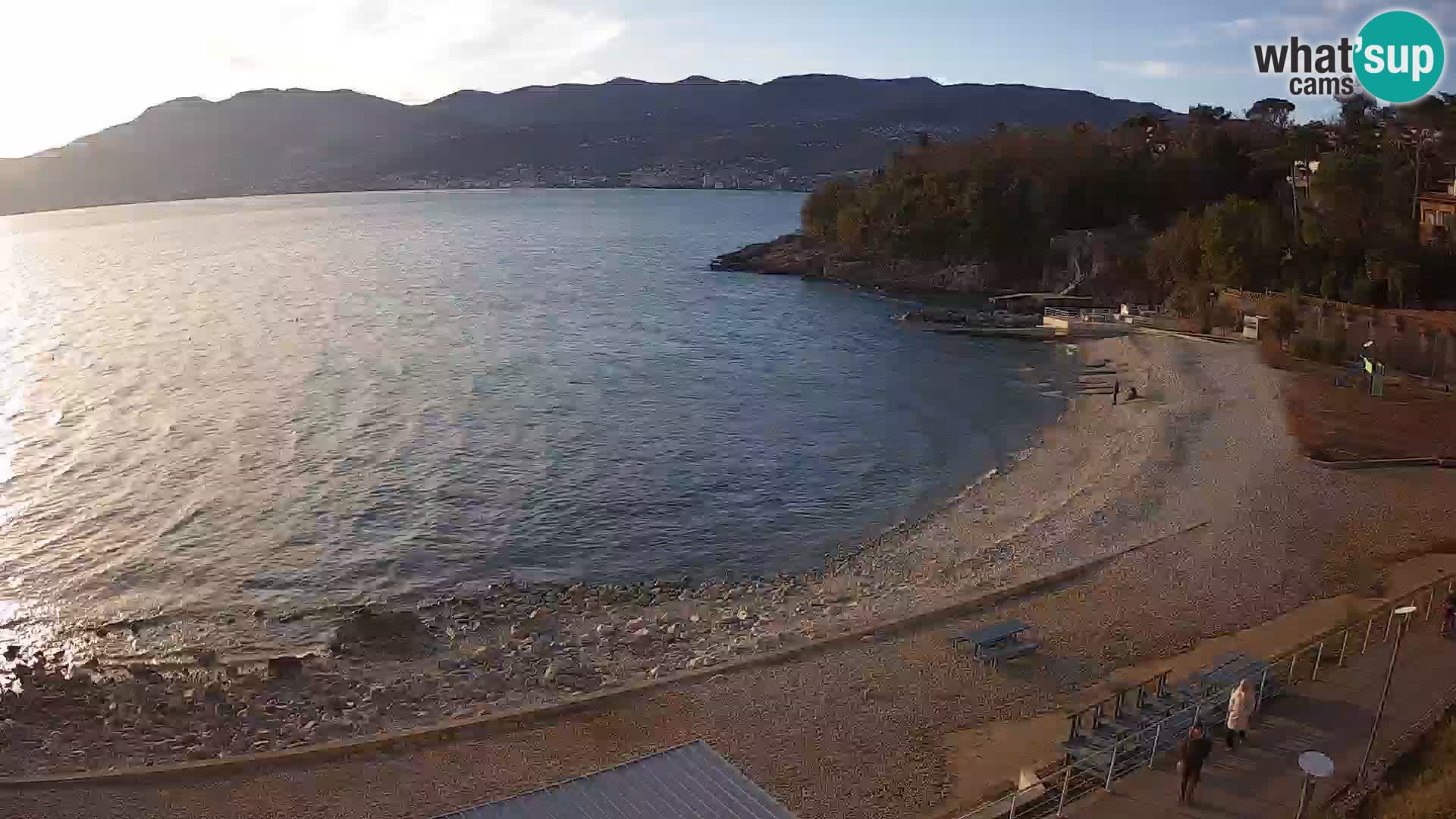 LIVE Webcam Rijeka beach Swimming pools Kantrida