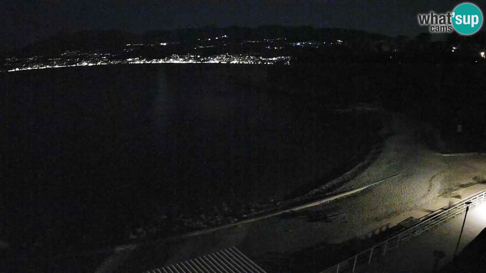 LIVE Webcam Rijeka beach Swimming pools Kantrida