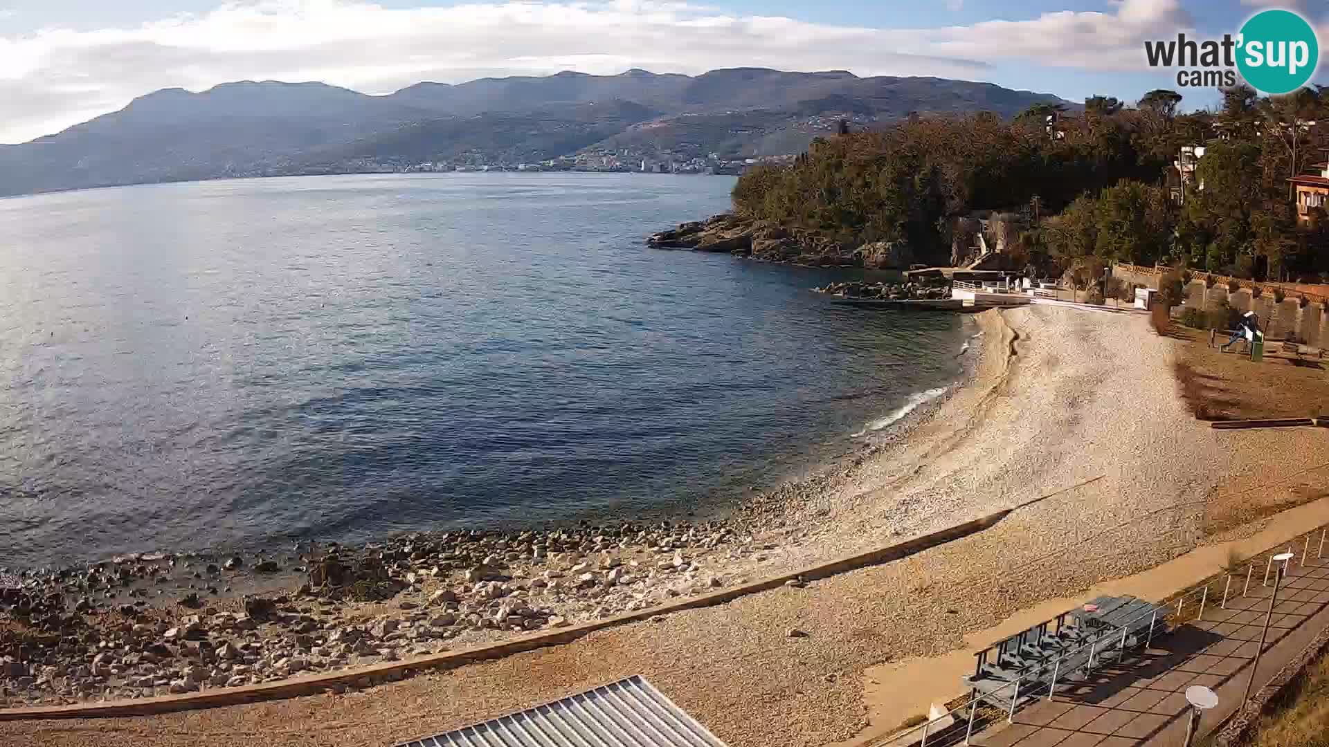 LIVE Webcam Rijeka beach Swimming pools Kantrida