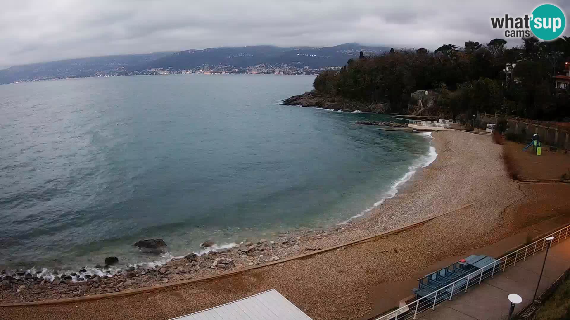 Rijeka Live webcam piscinas de playa Kantrida