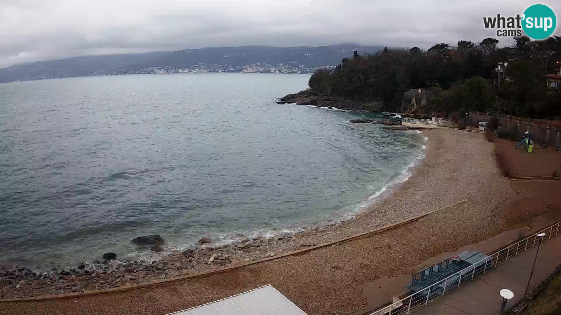 Rijeka Live webcam piscinas de playa Kantrida