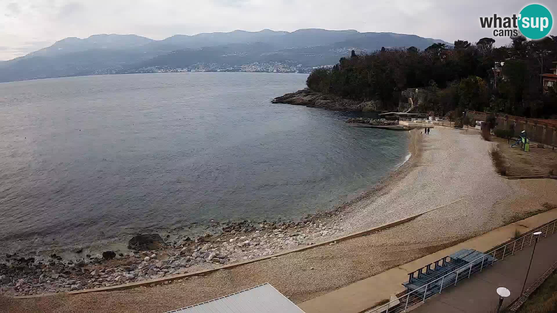 Rijeka Live webcam piscinas de playa Kantrida