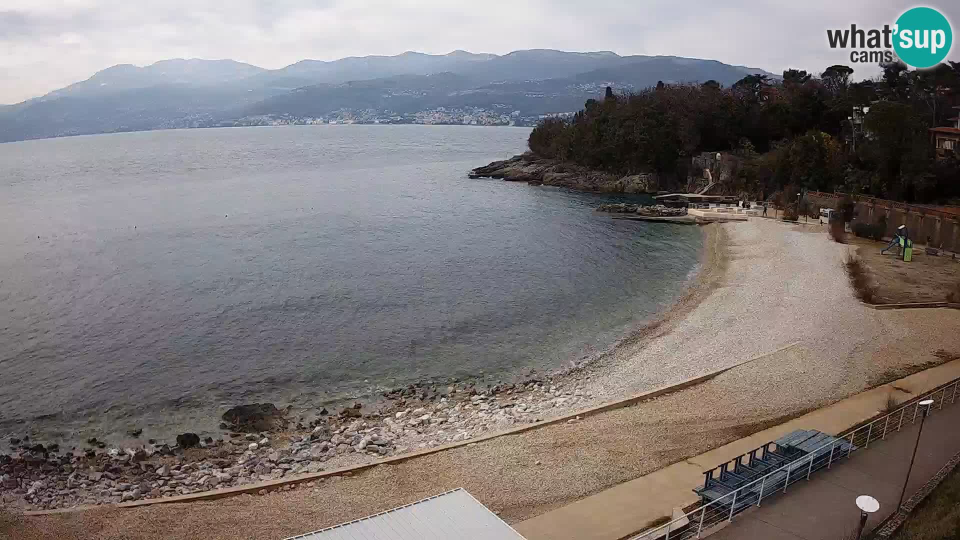 Rijeka Live webcam piscinas de playa Kantrida