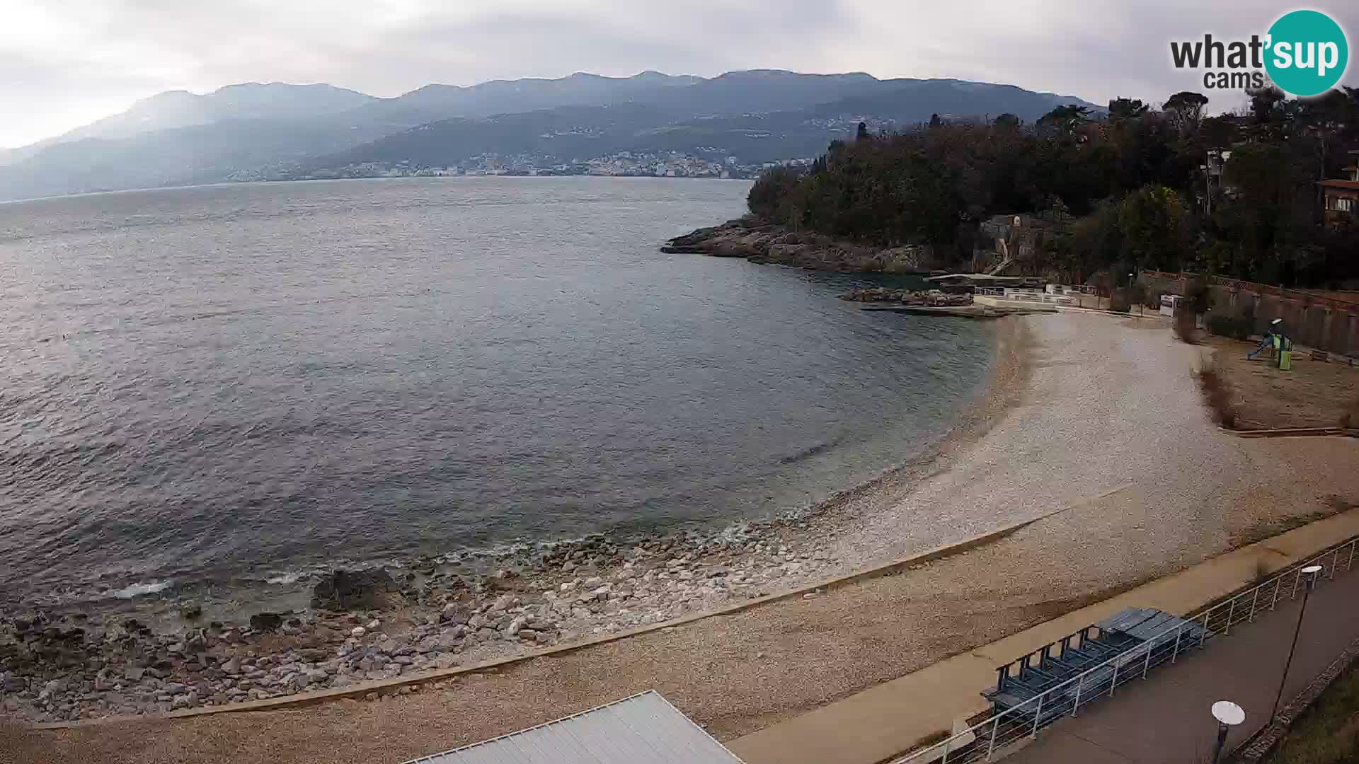 Rijeka Live webcam piscinas de playa Kantrida