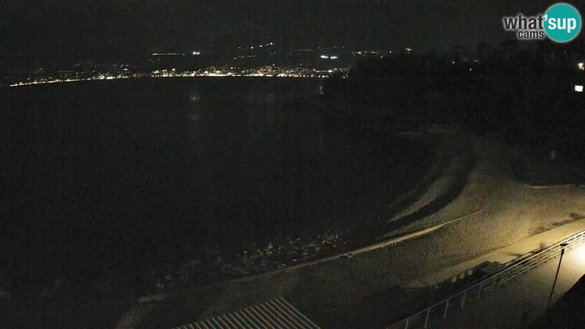 LIVE Webcam Rijeka beach Swimming pools Kantrida