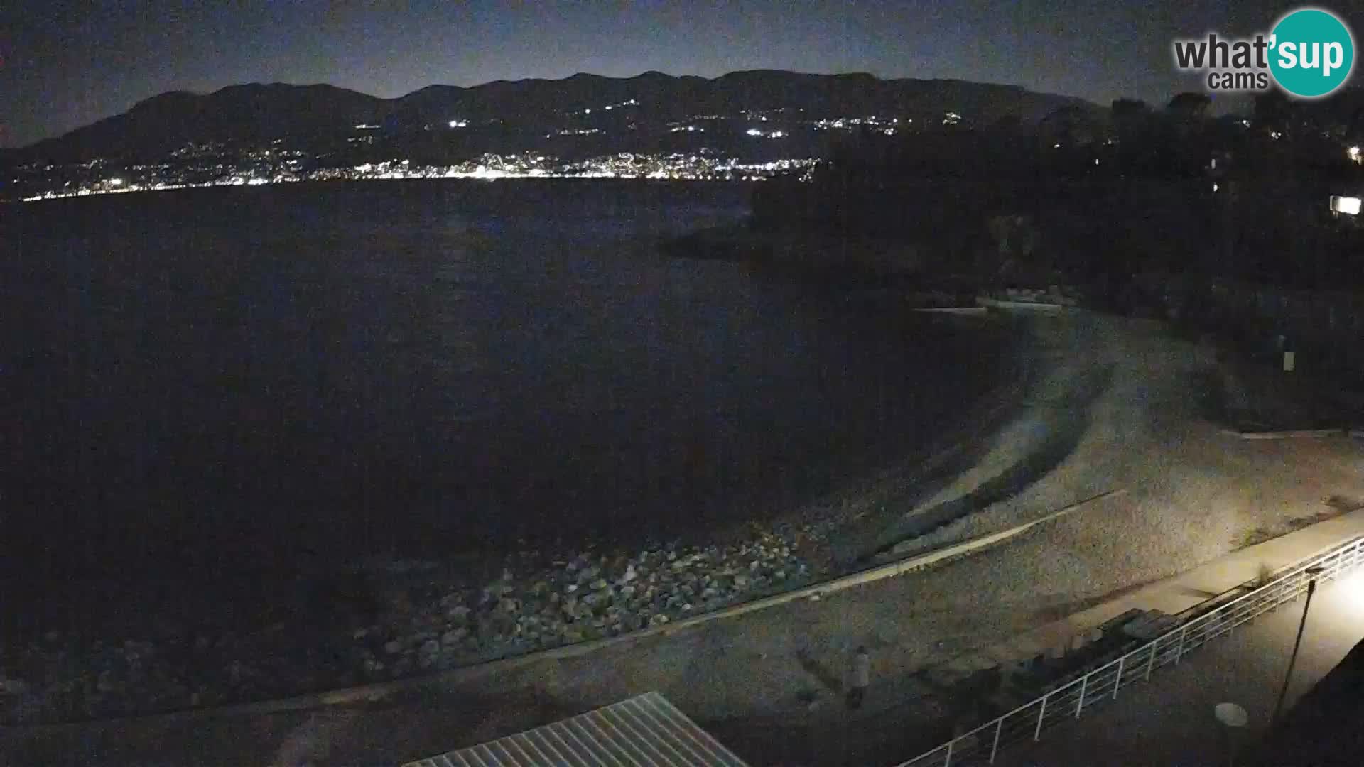 LIVE Webcam Rijeka beach Swimming pools Kantrida