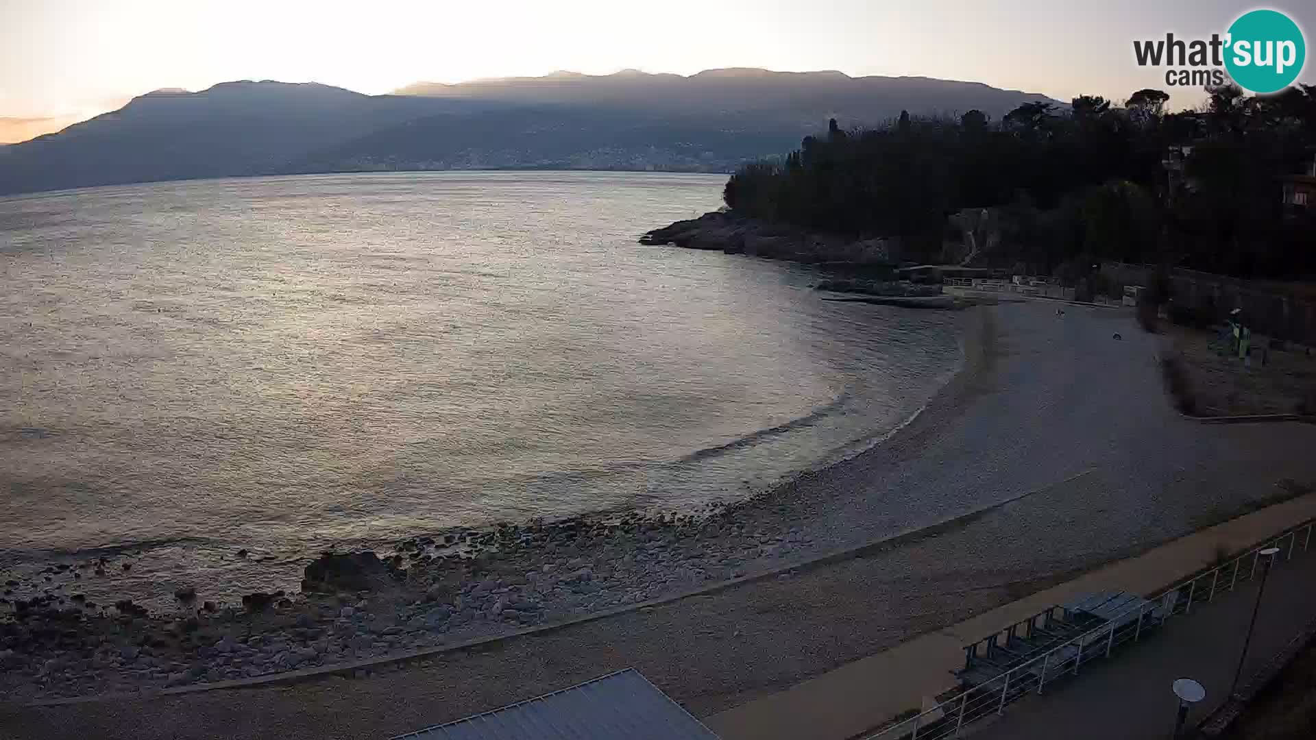 LIVE Webcam Fiume spiaggia piscine Kantrida