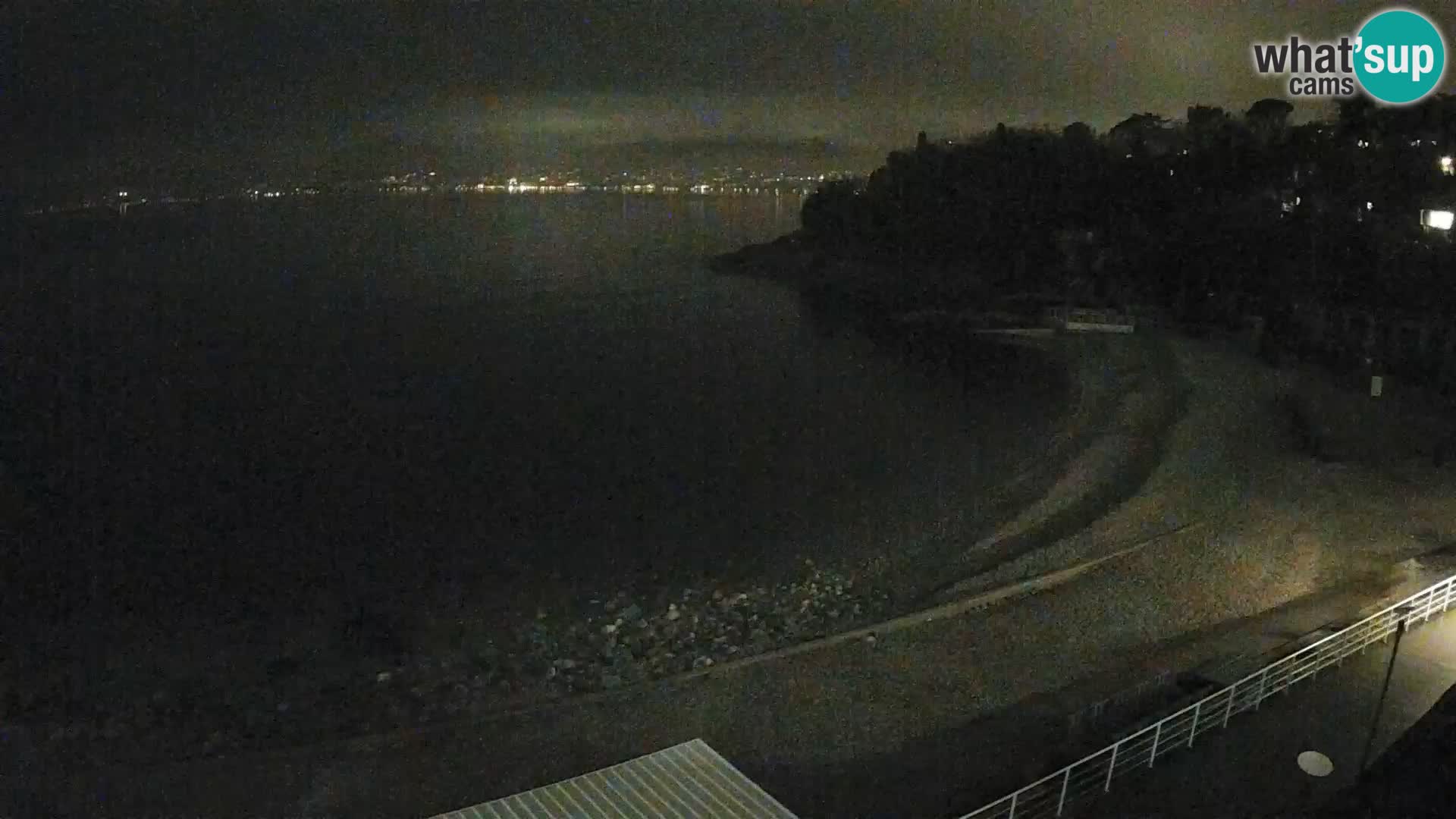 LIVE Webcam Rijeka beach Swimming pools Kantrida