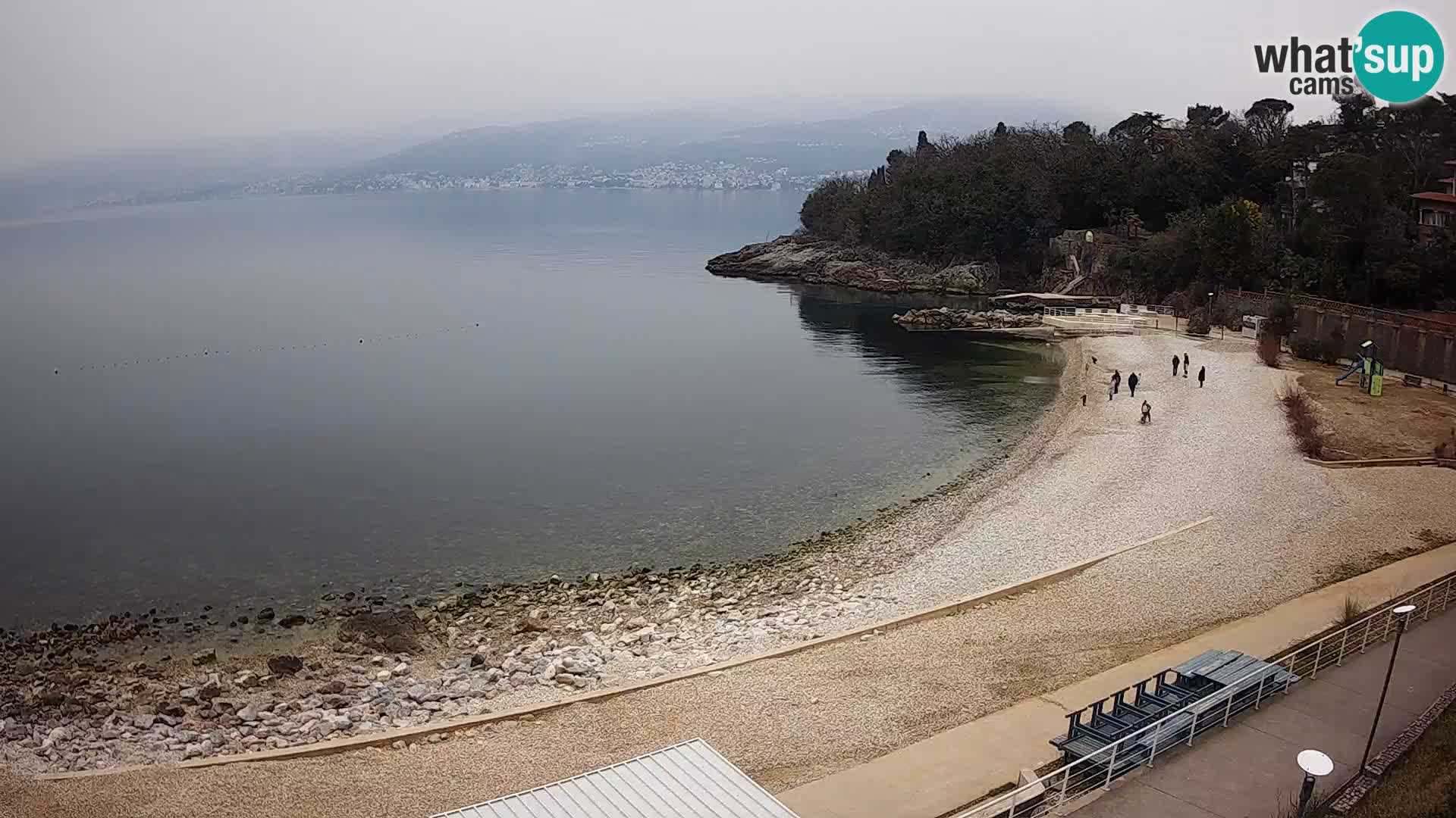 Rijeka Camera en vivo playa piscinas Kantrida