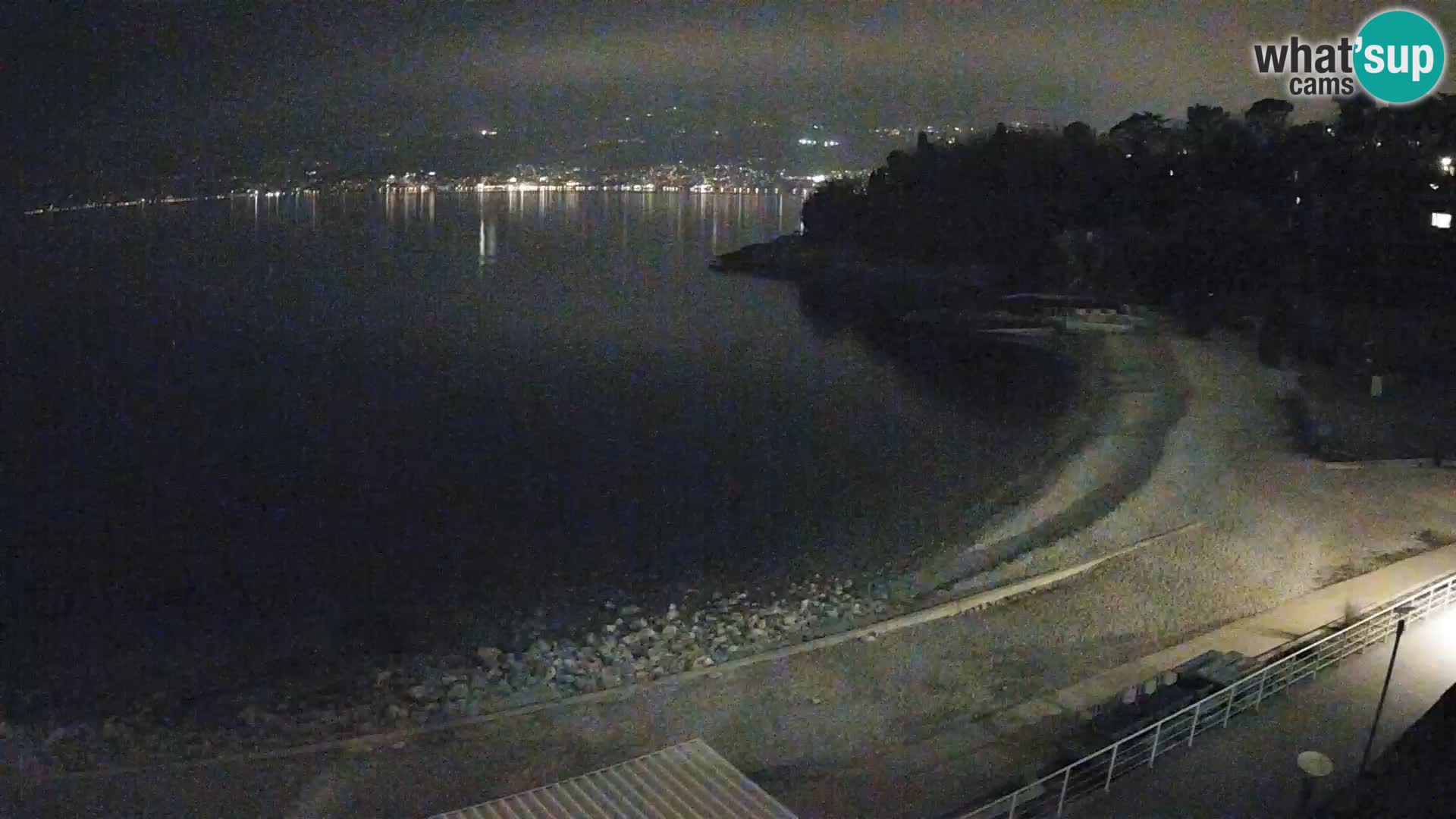 LIVE Webcam Rijeka beach Swimming pools Kantrida