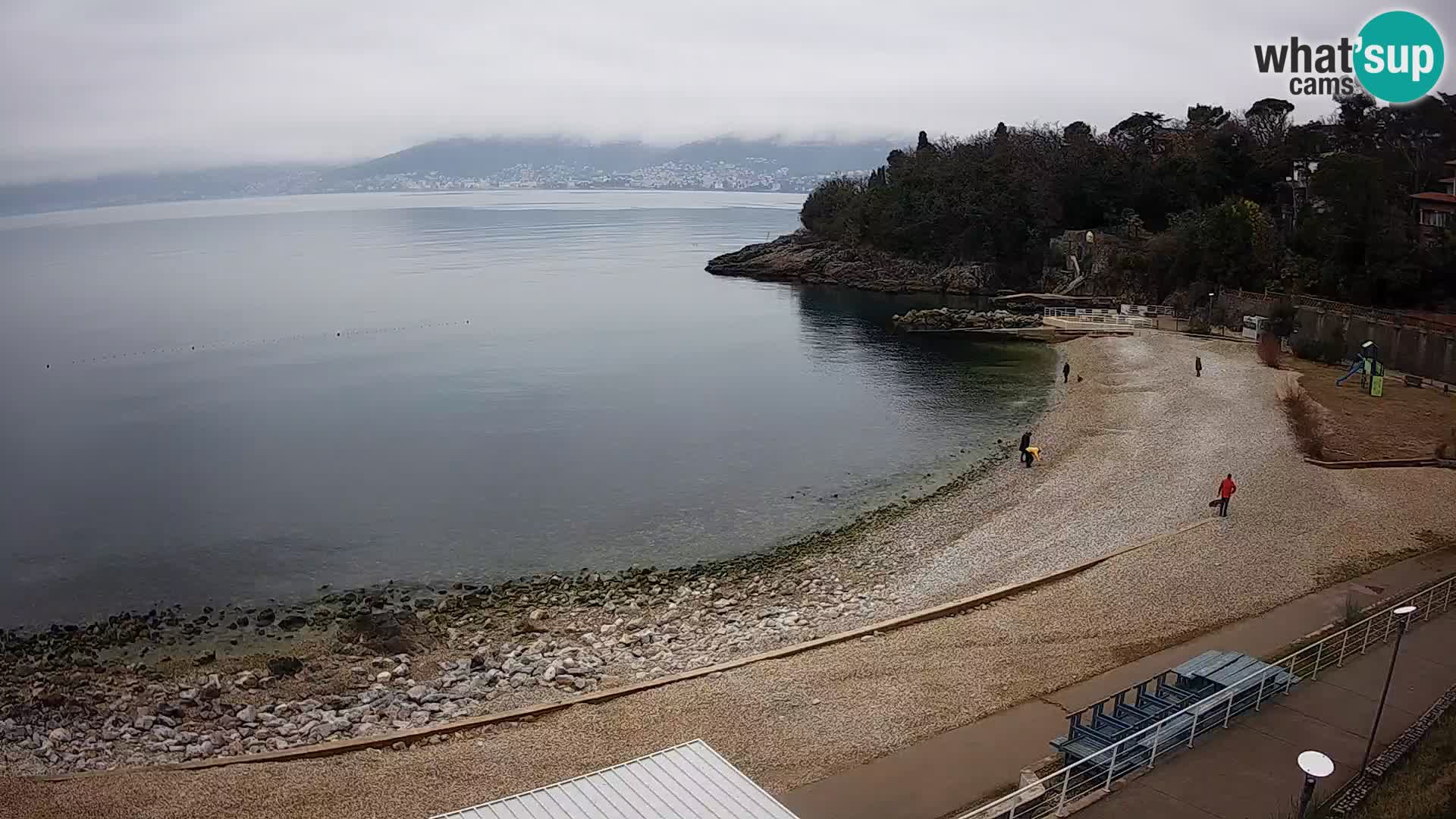 Rijeka Live webcam piscinas de playa Kantrida