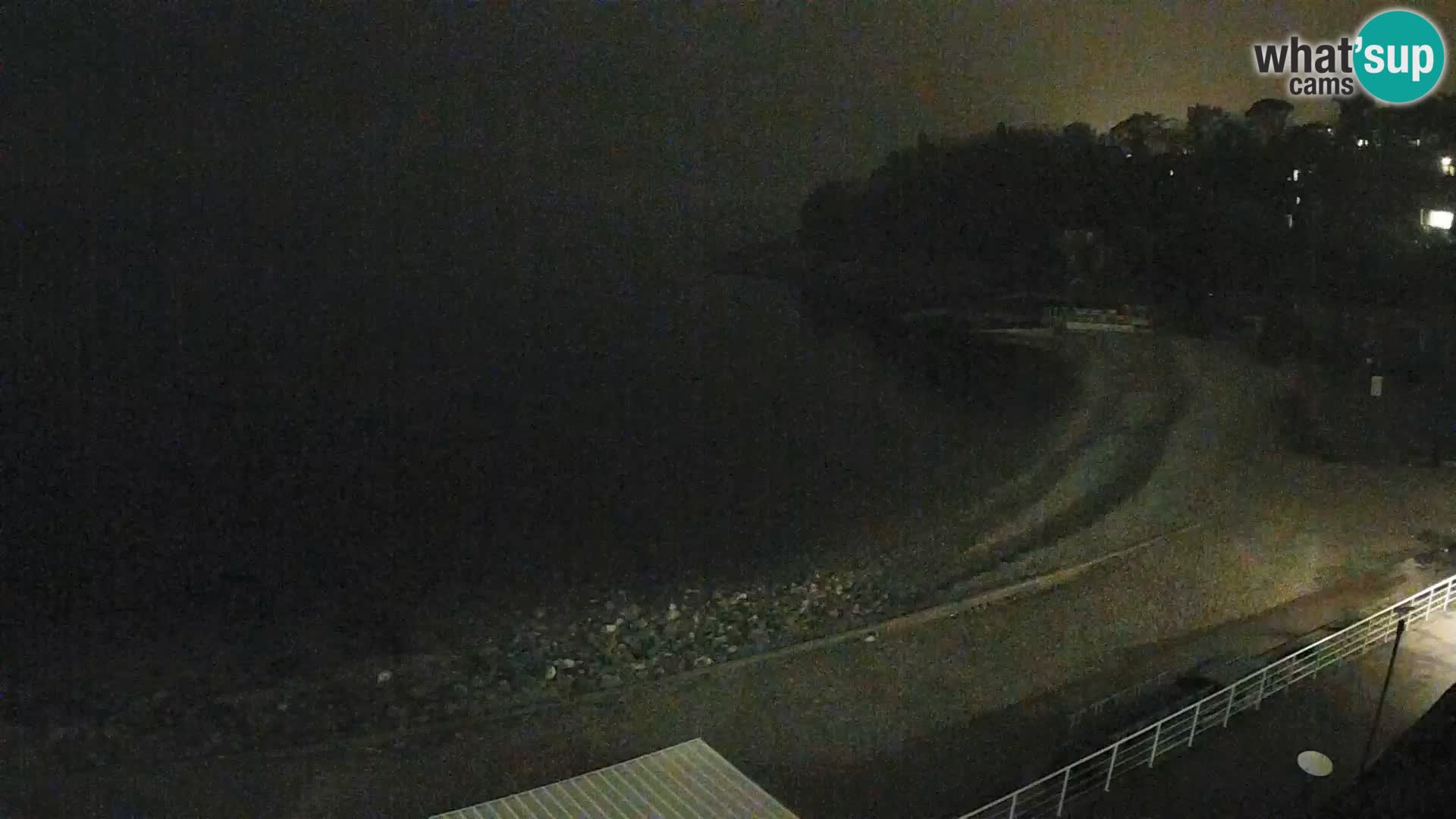 LIVE Webcam Rijeka beach Swimming pools Kantrida