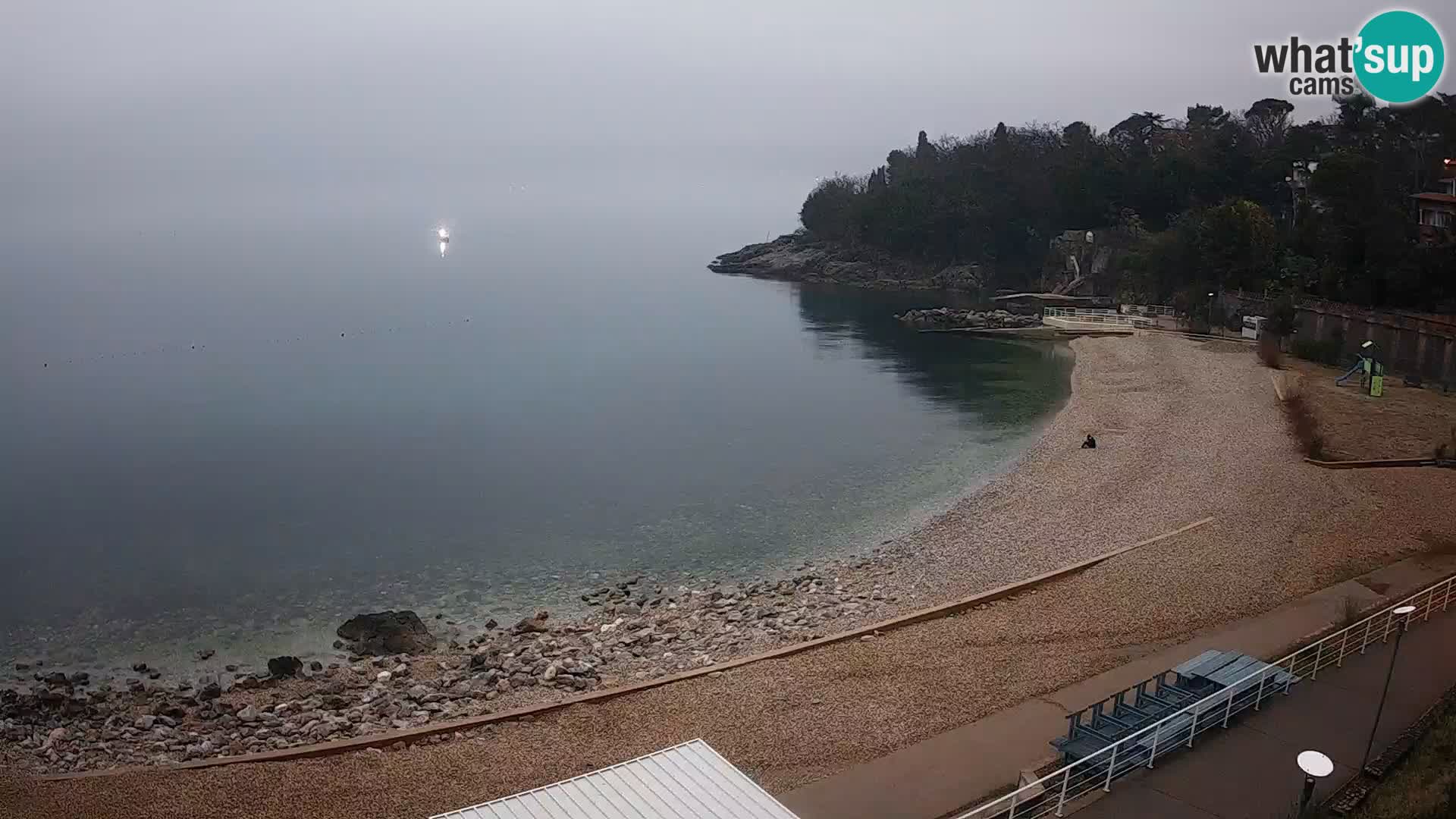 LIVE Webcam Fiume spiaggia piscine Kantrida