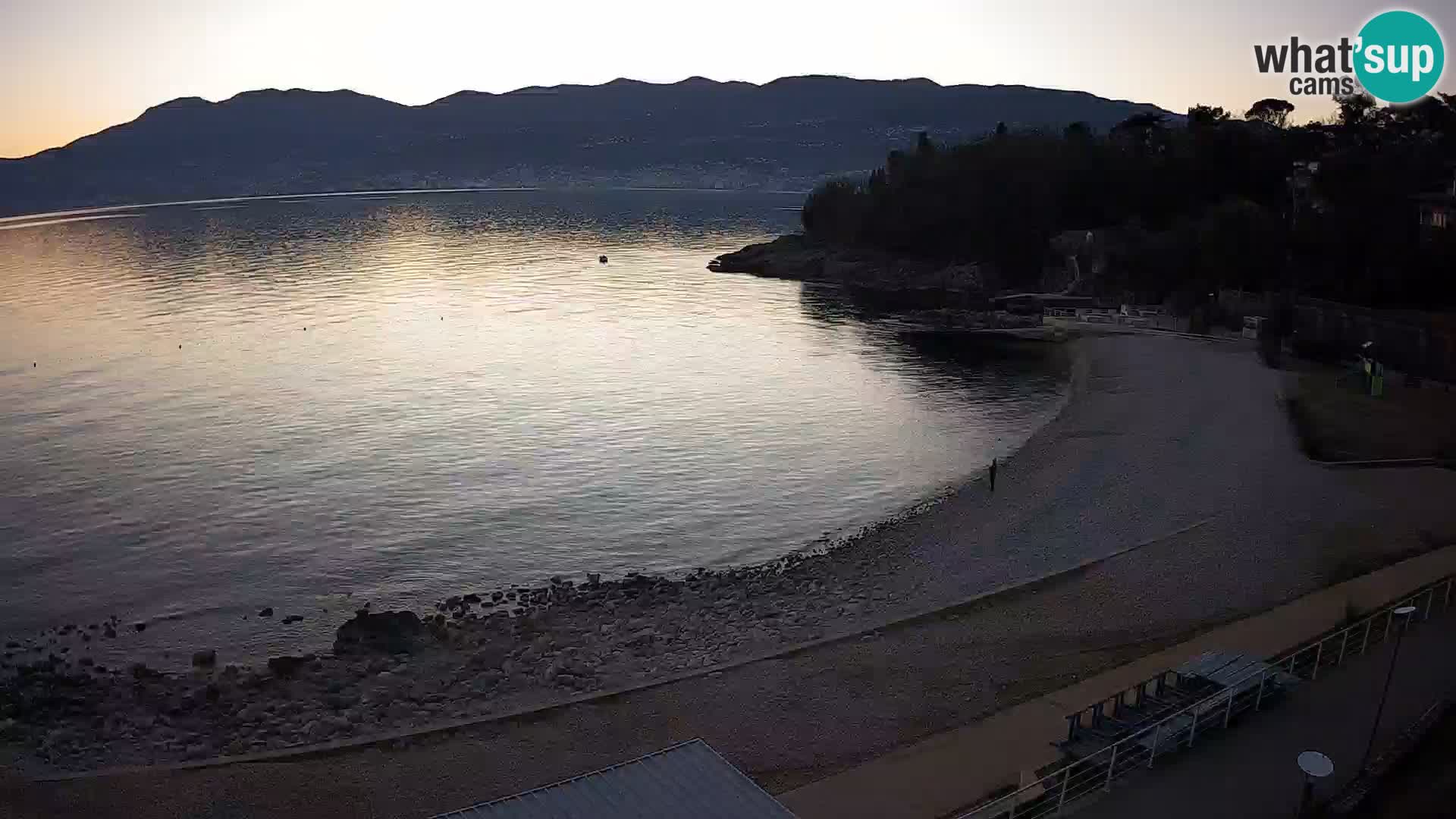 LIVE Webcam Fiume spiaggia piscine Kantrida