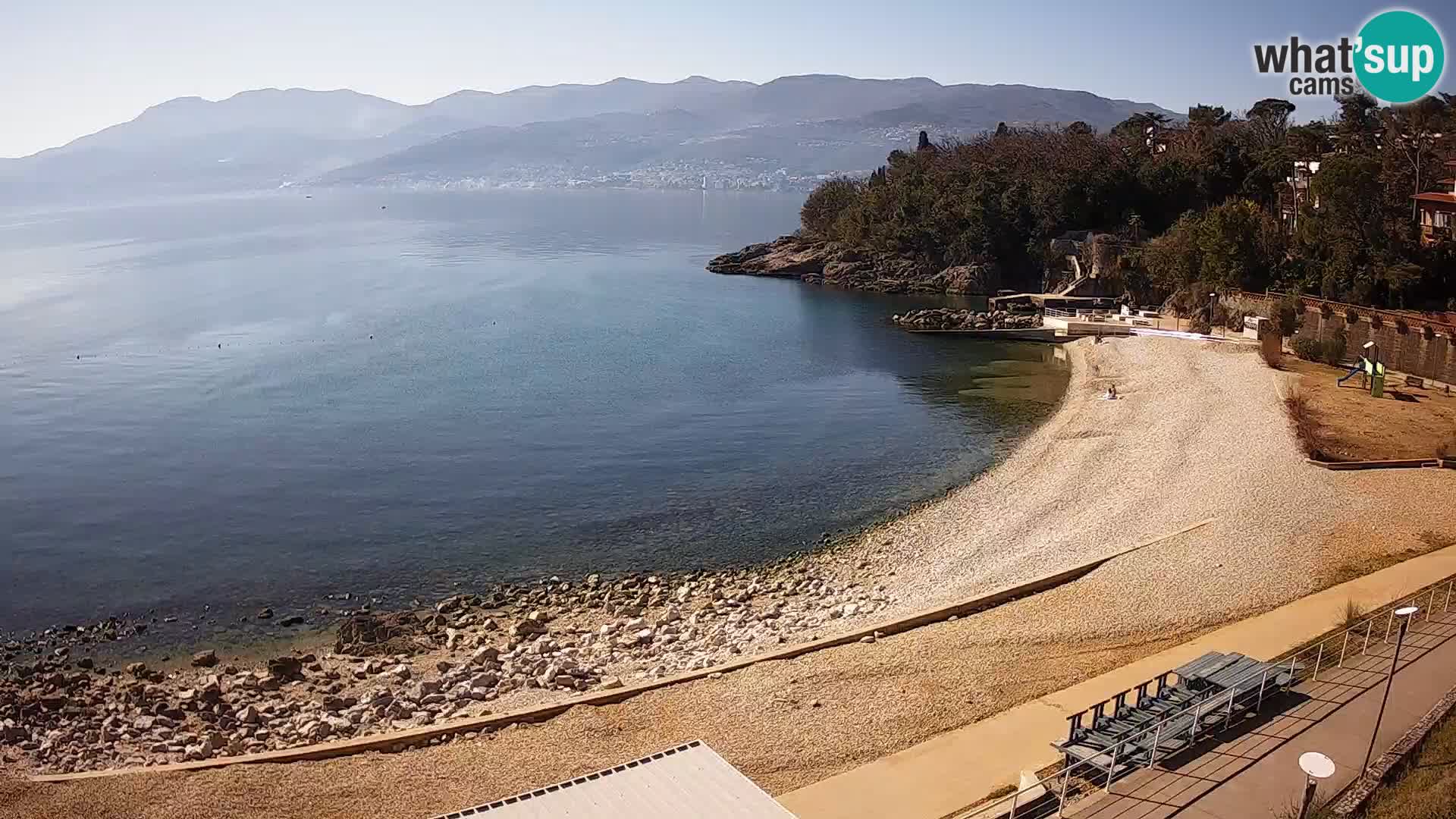 Rijeka Live webcam piscinas de playa Kantrida