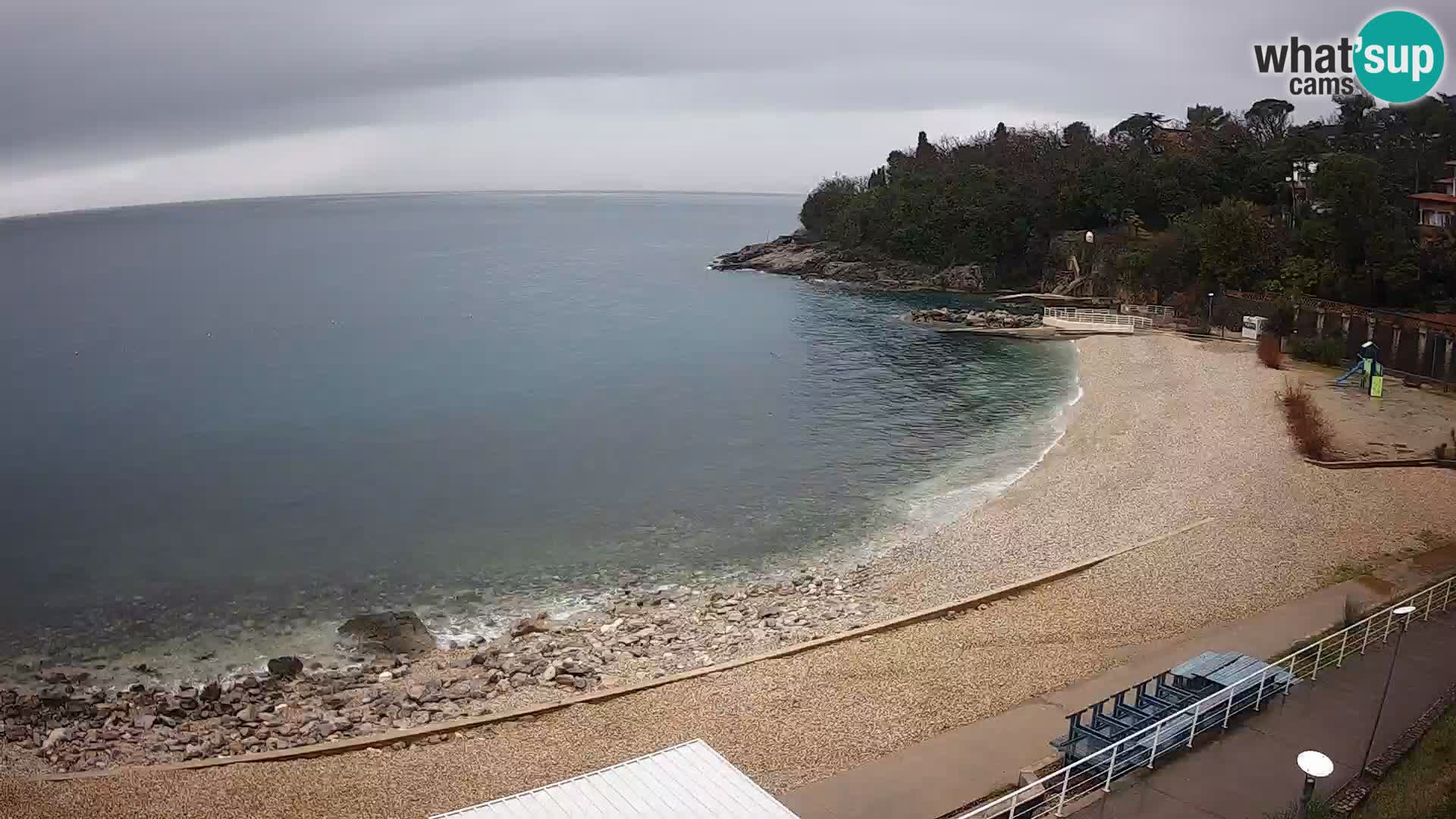 Rijeka Live webcam piscinas de playa Kantrida