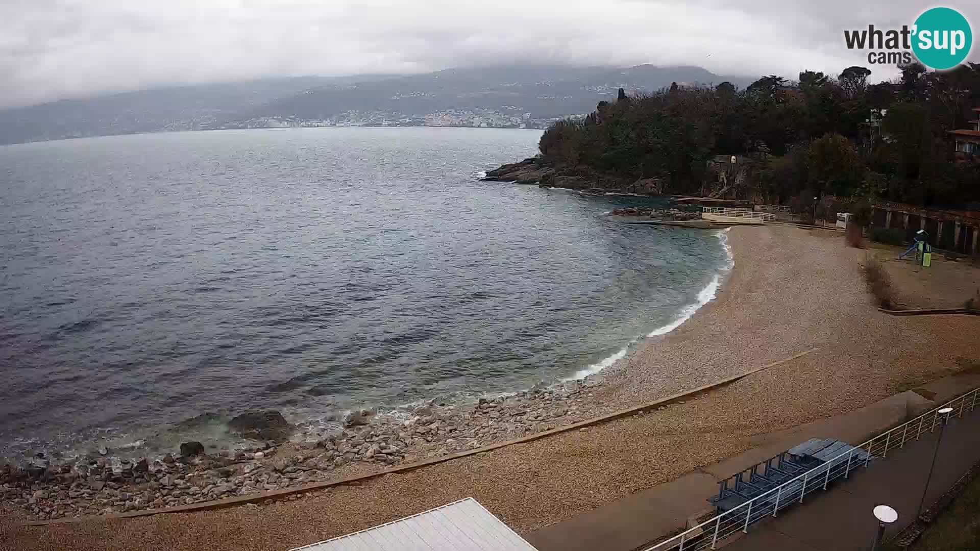 Rijeka Live webcam piscinas de playa Kantrida