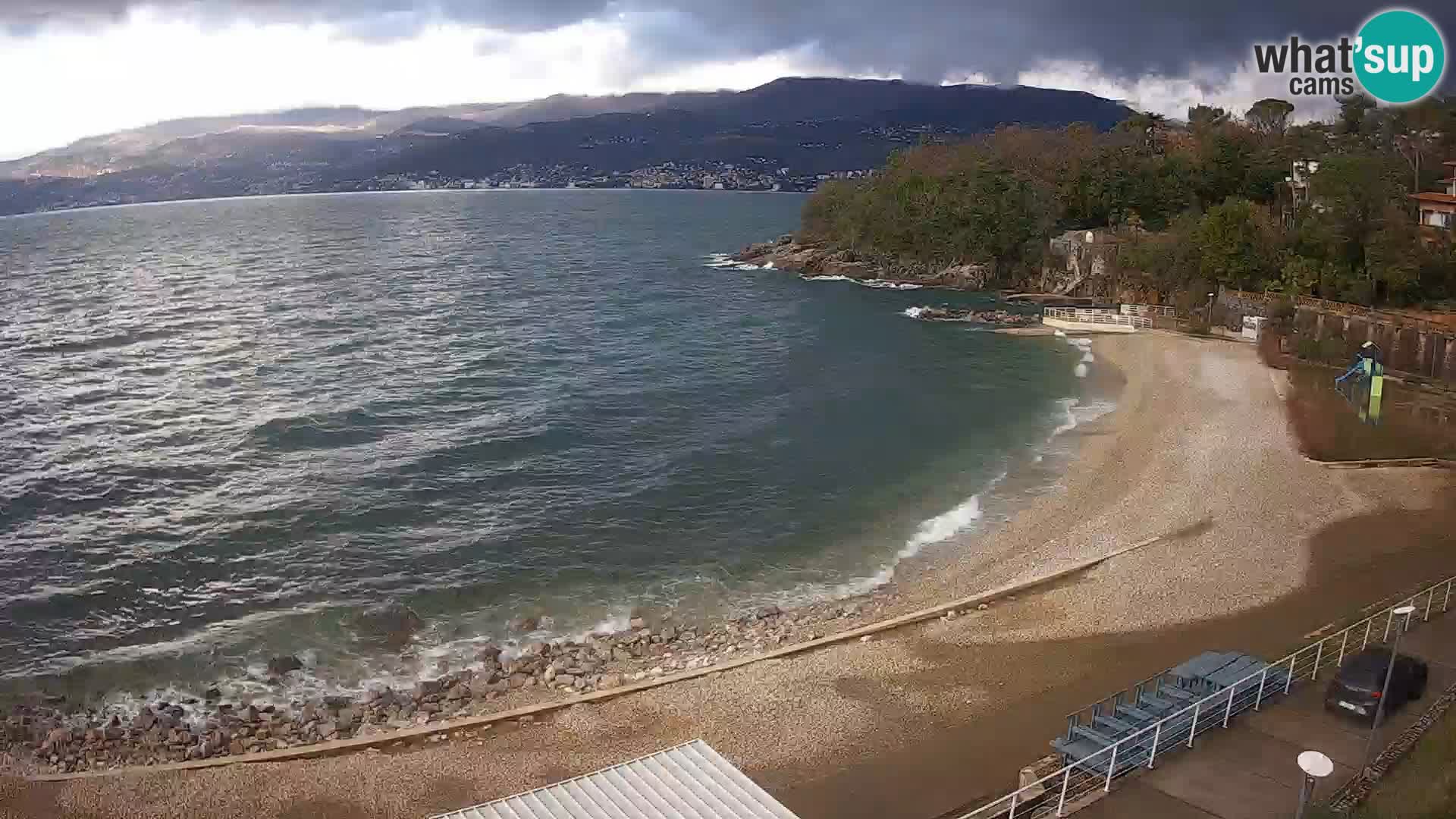 LIVE Webcam Fiume spiaggia piscine Kantrida