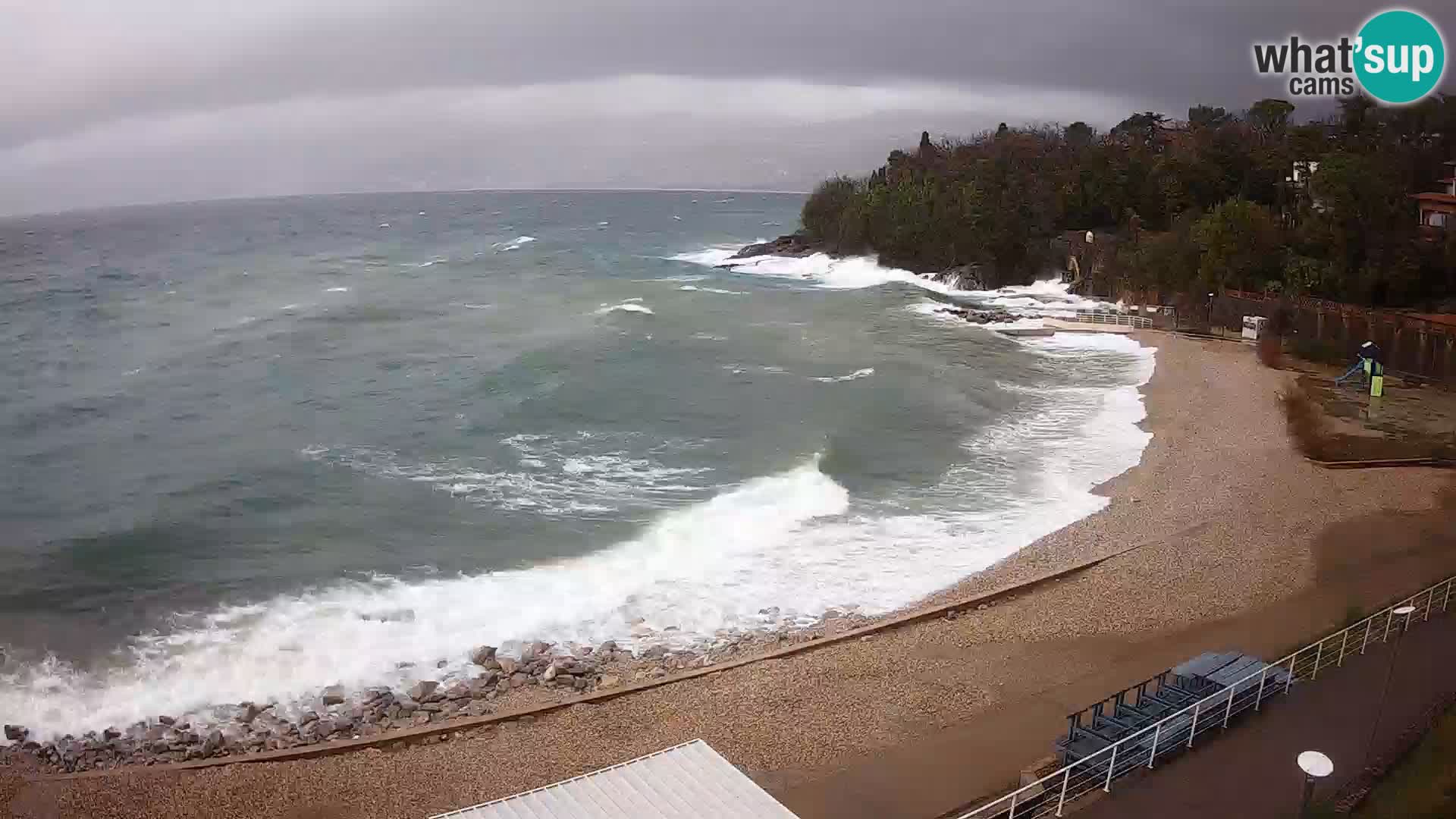 Webcam Rijeka Strand Schwimmbecken Kantrida