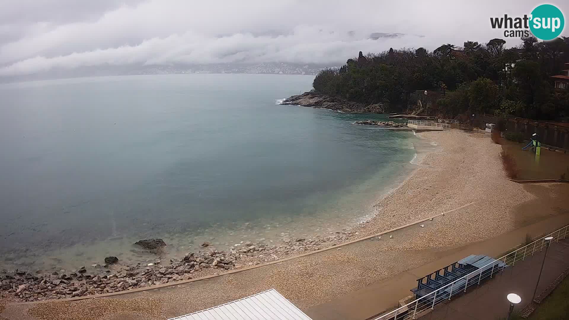 Rijeka Live webcam piscinas de playa Kantrida