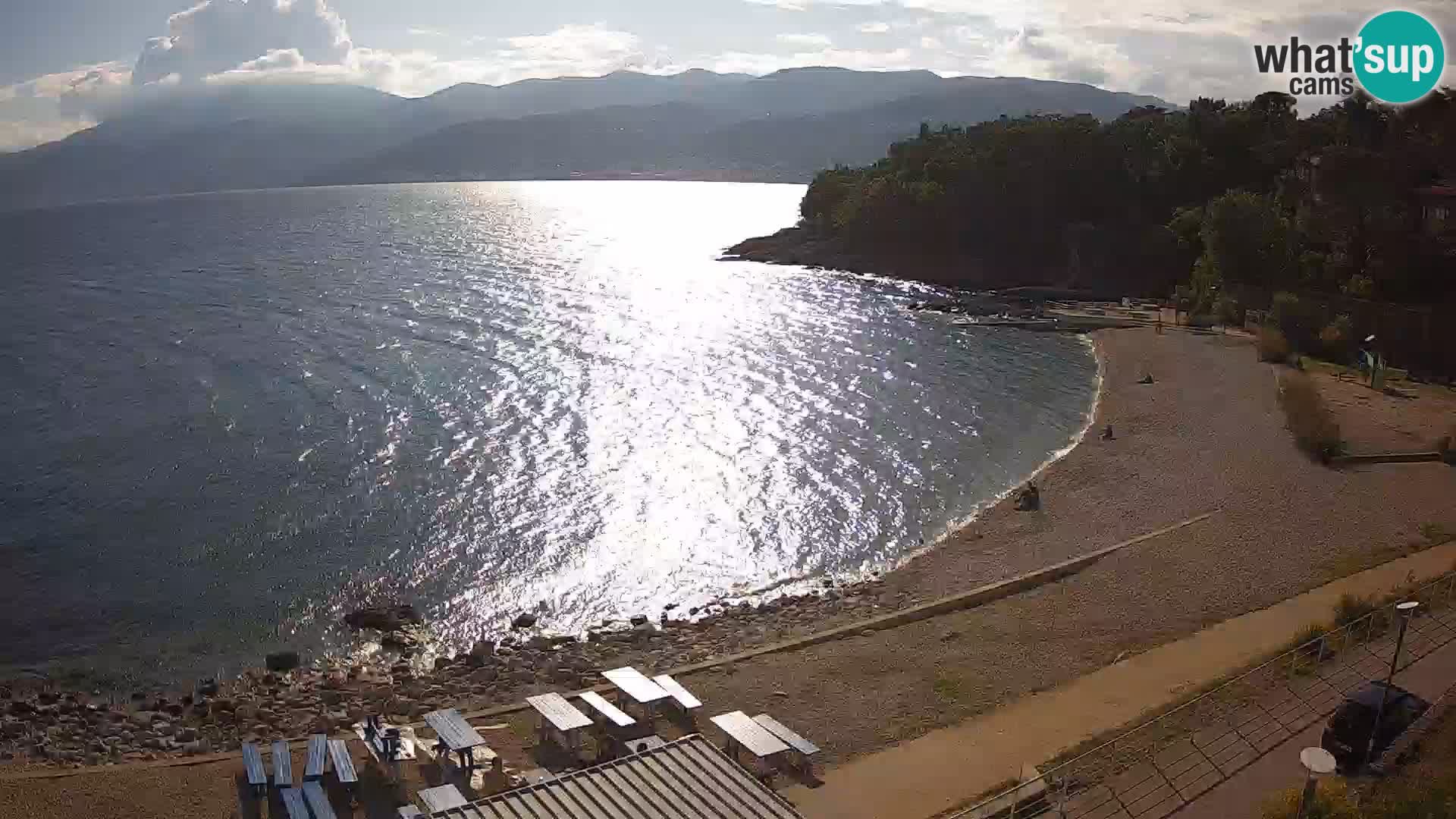 LIVE Webcam Rijeka beach Swimming pools Kantrida