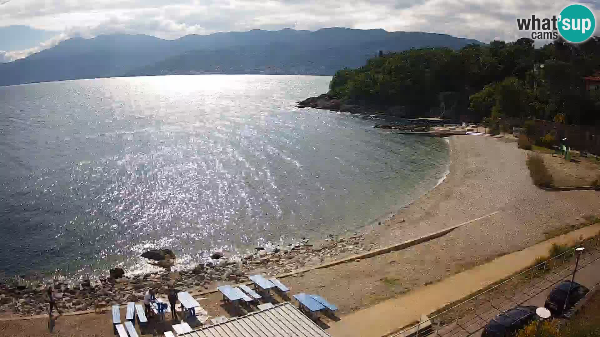 LIVE Webcam Rijeka beach Swimming pools Kantrida