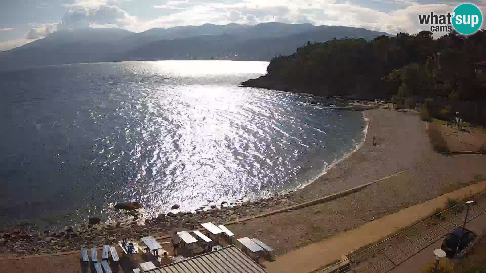 Reka Spletna kamera  plaža pri Bazenih Kantrida