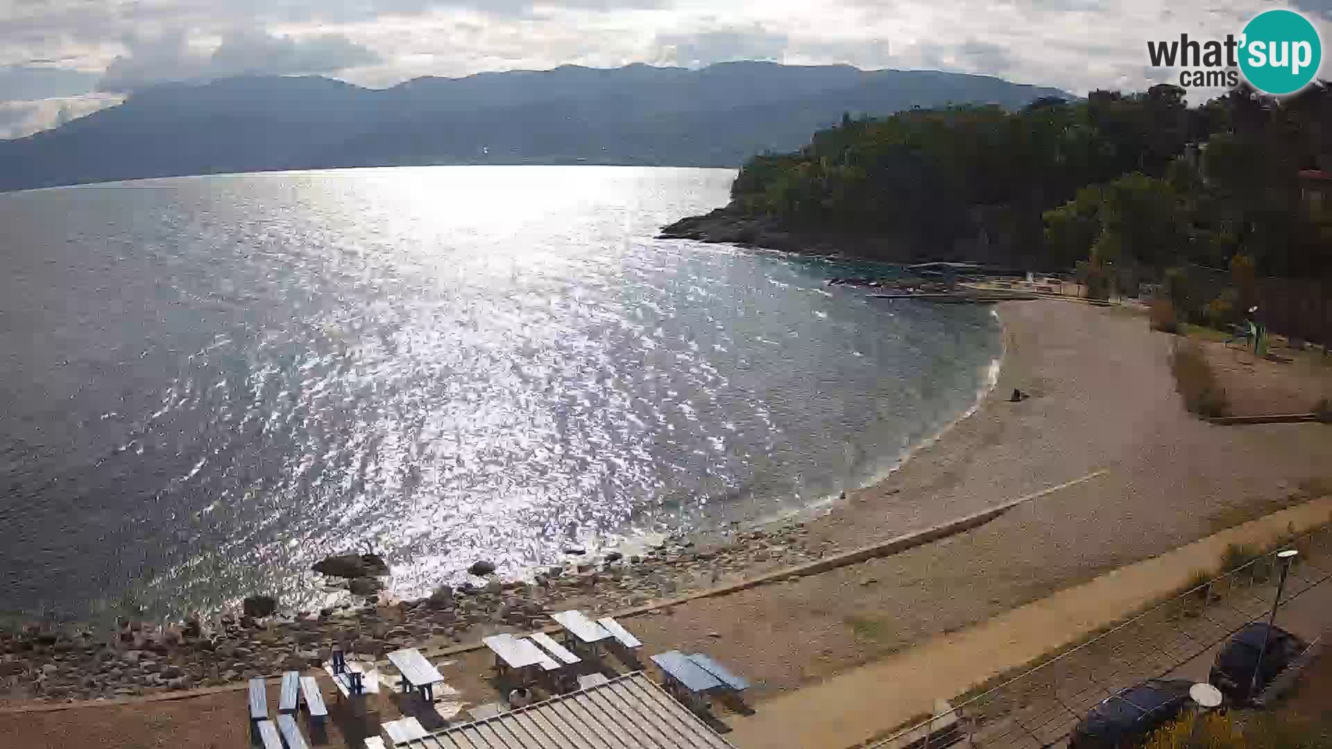 Rijeka web kamera plaža pri Bazenih Kantrida