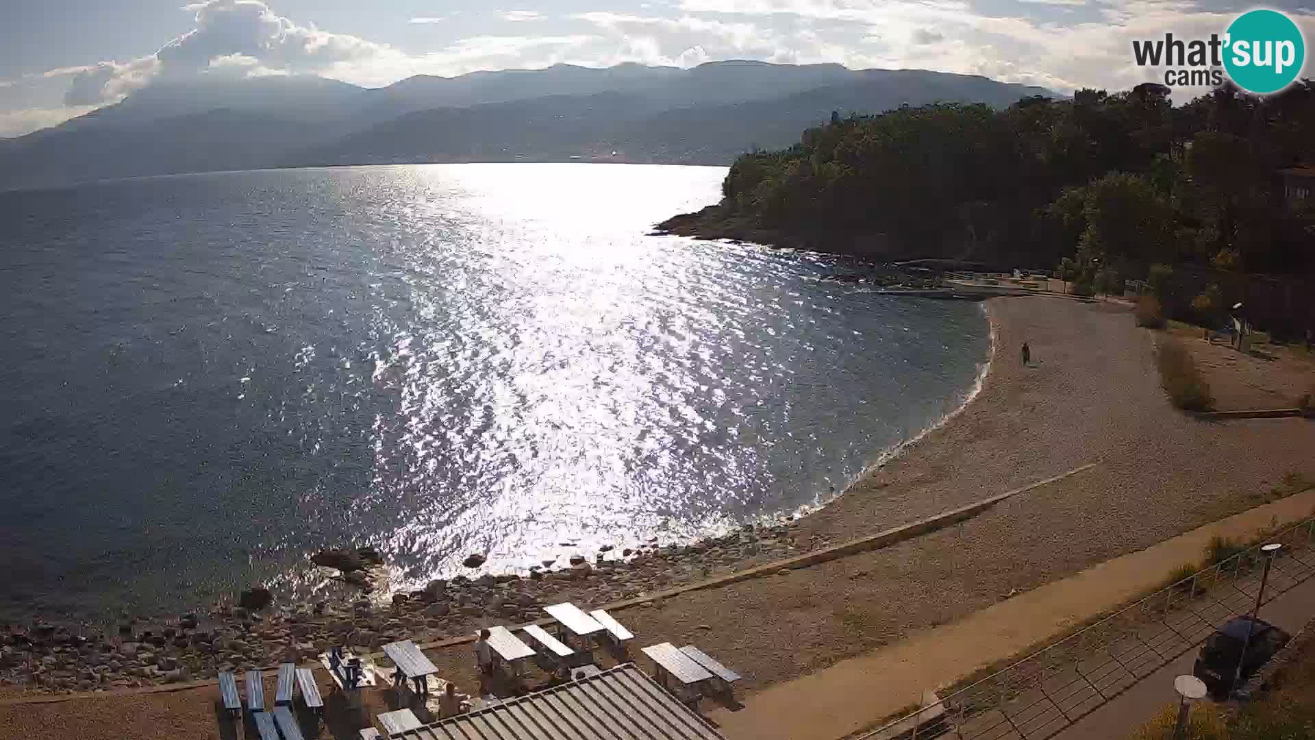 LIVE Webcam Fiume spiaggia piscine Kantrida