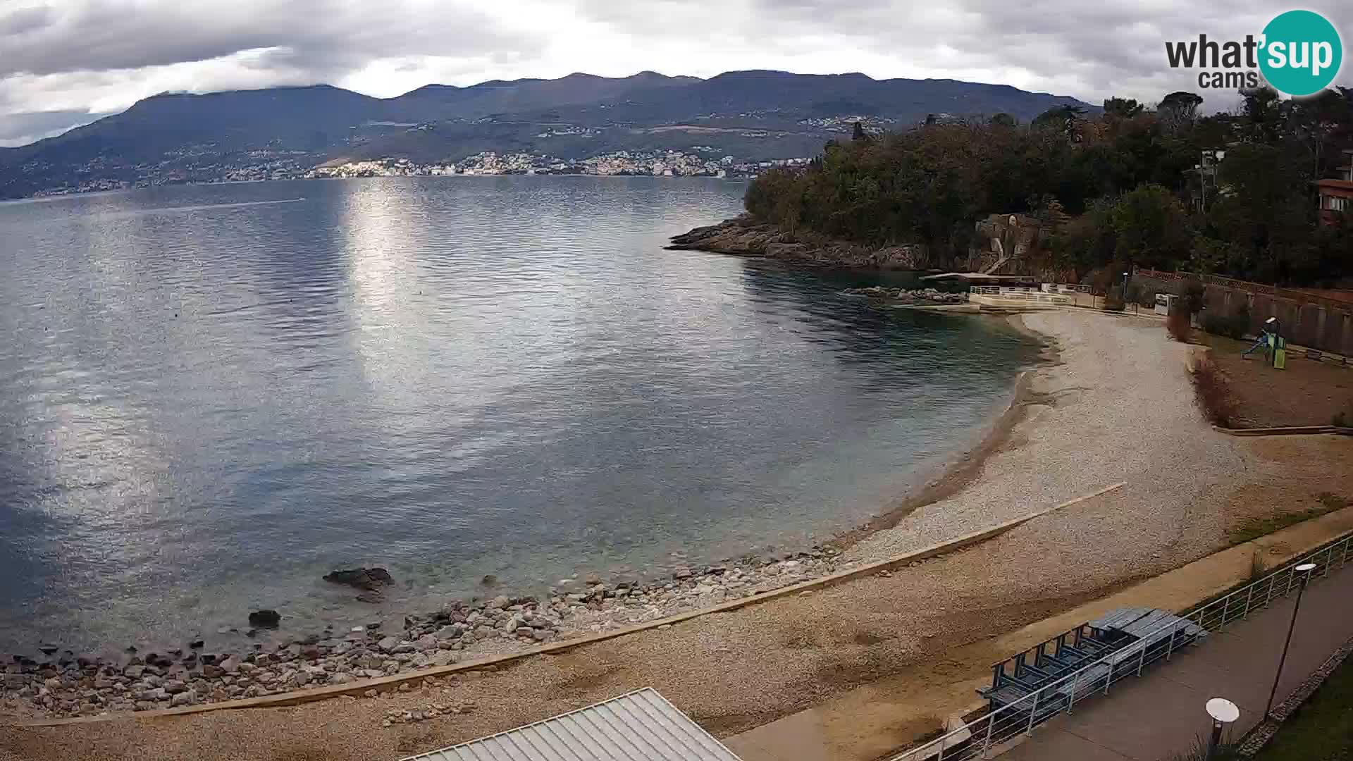 Rijeka Live webcam piscinas de playa Kantrida