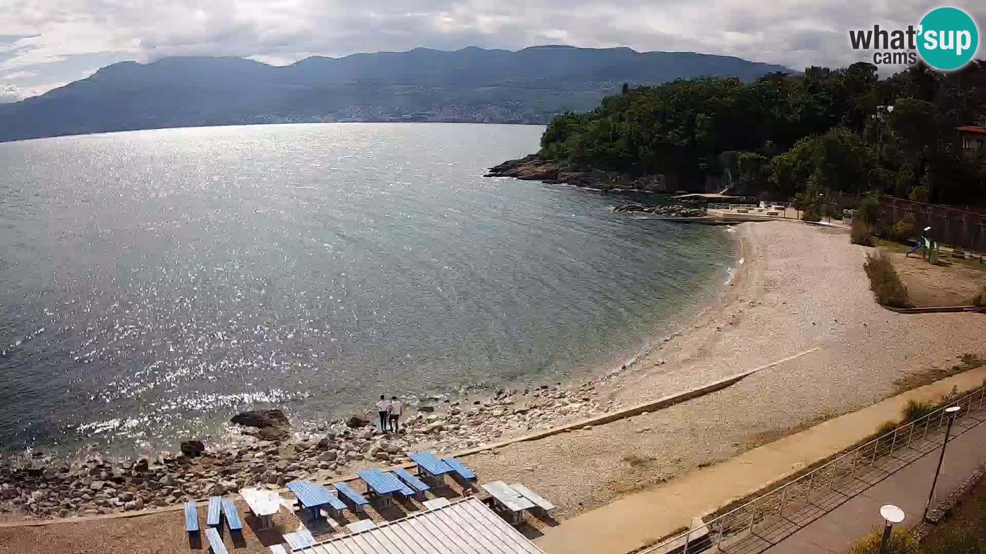 Rijeka Live webcam piscinas de playa Kantrida